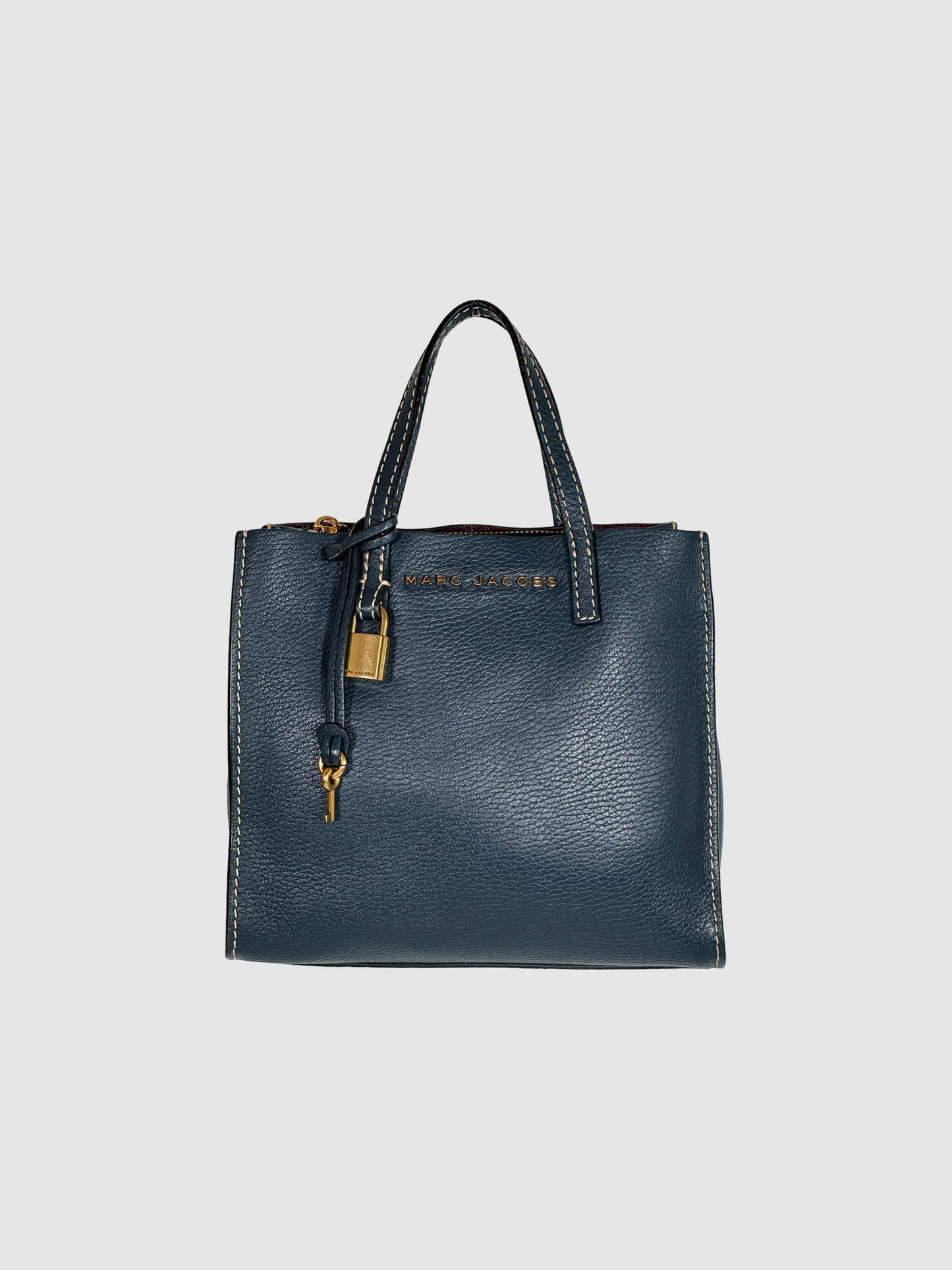 Marc Jacobs Mini Grind Leather Tote Bag