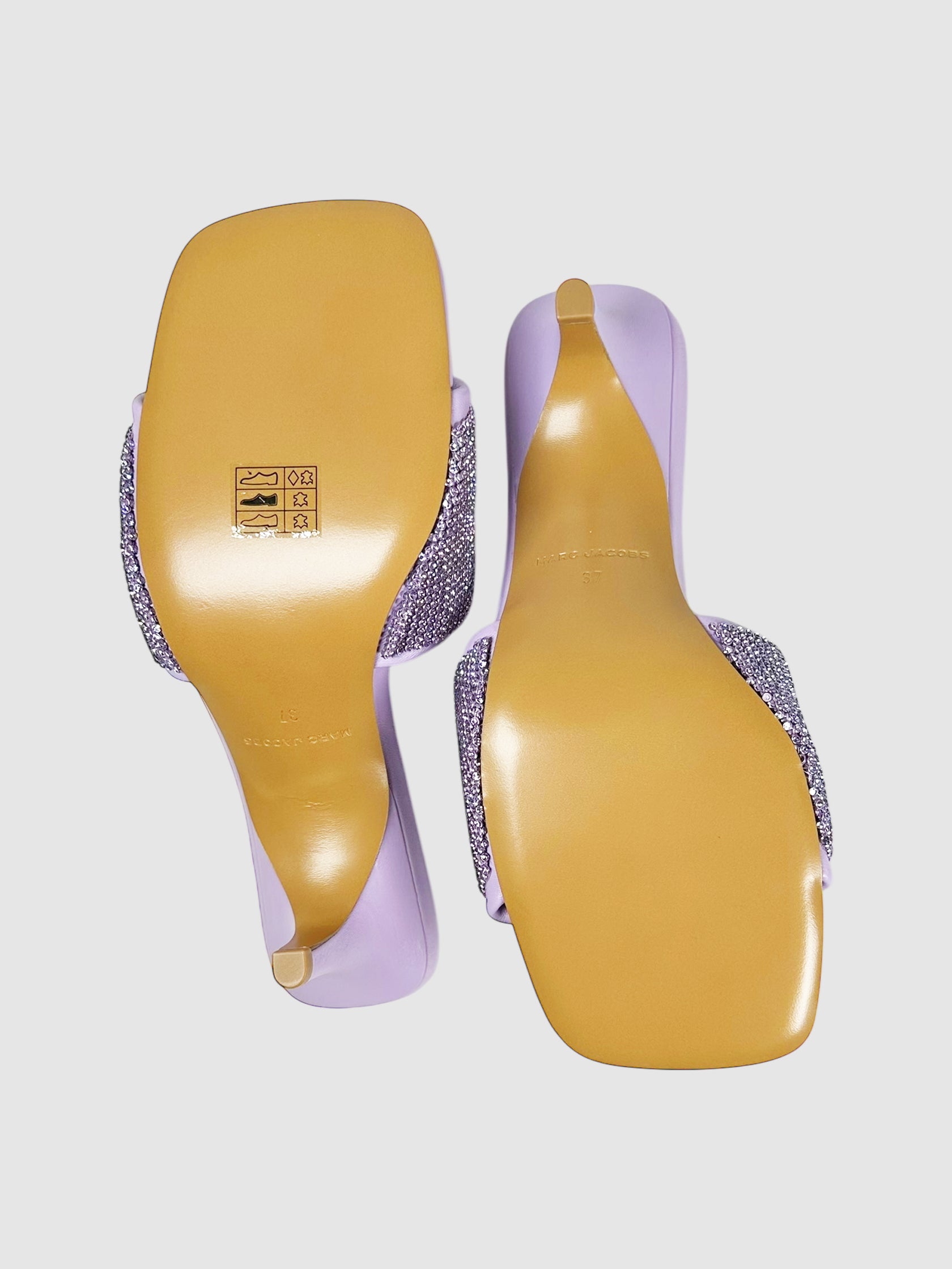 The Rhinestone J Sandals