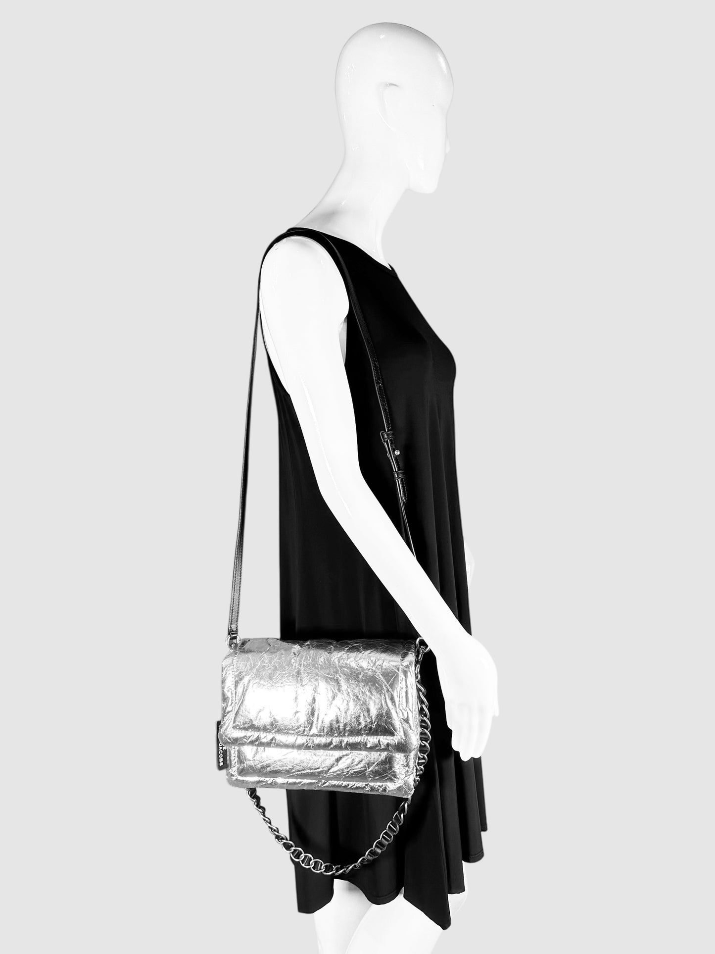 The Pillow Metallic Shoulder Bag