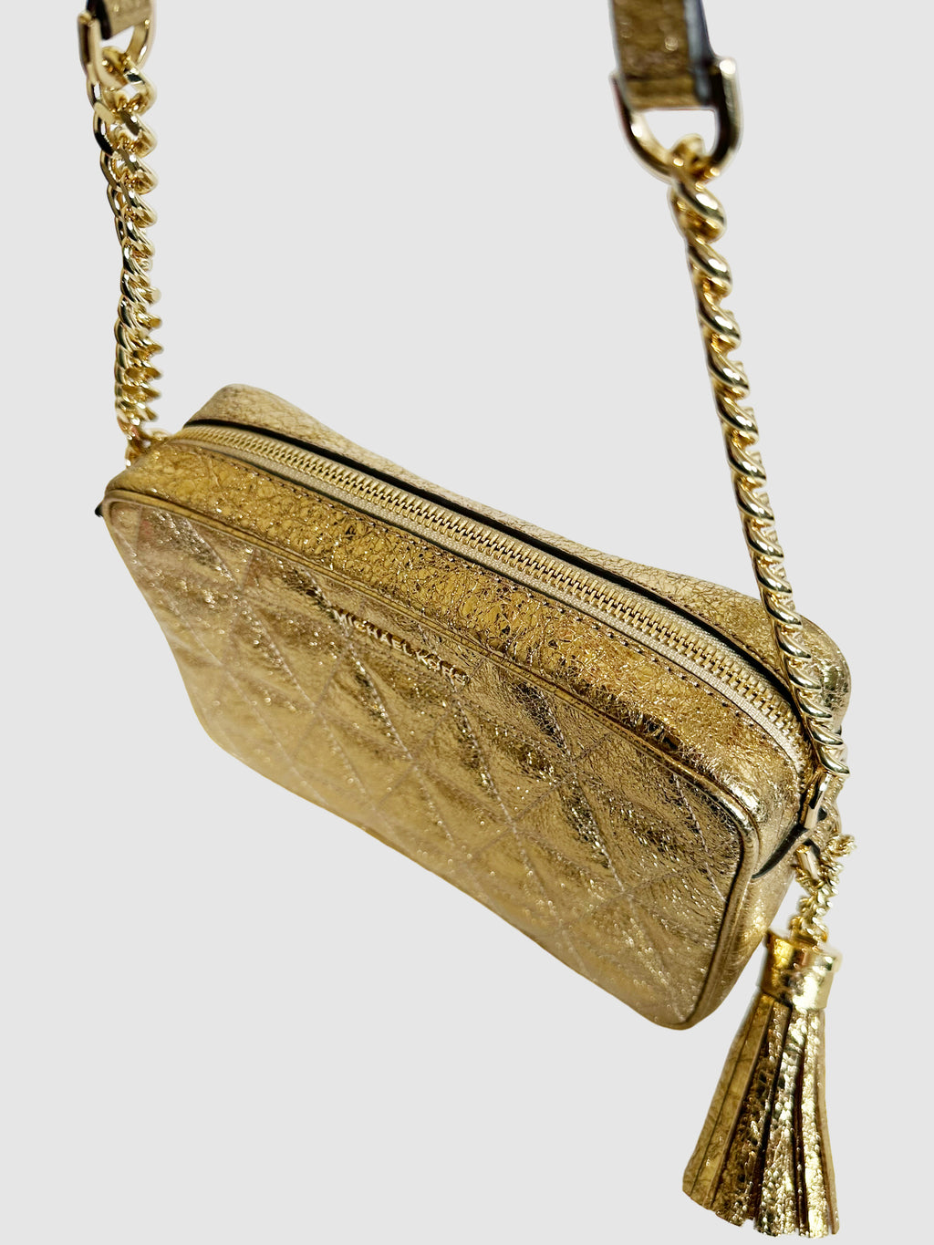 Michael Kors Ginny Quilted Crackle Camera Bag