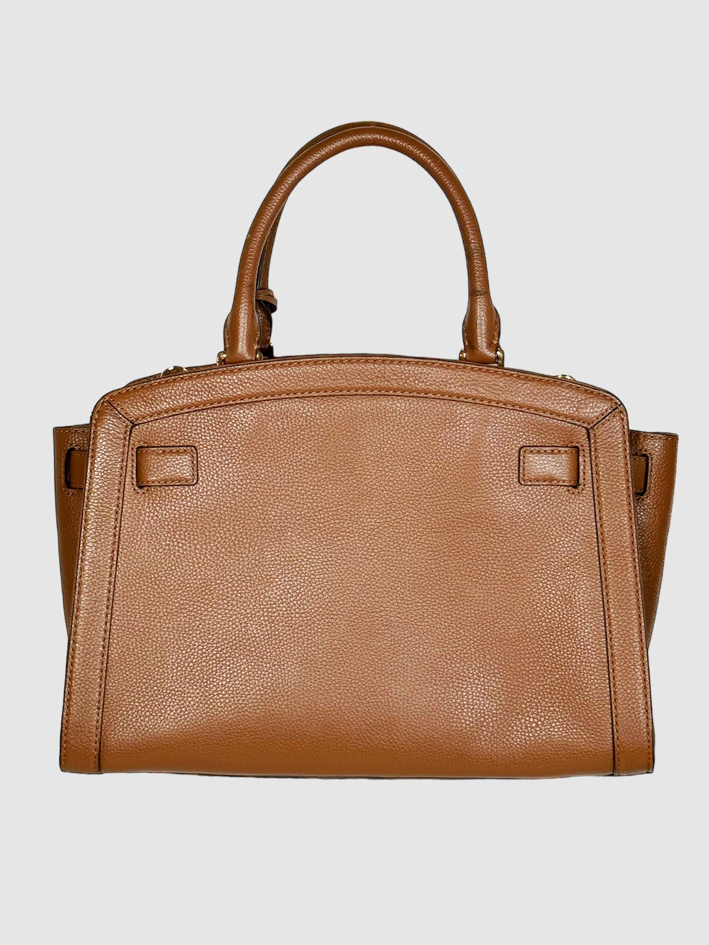 Michael Kors Karson LG Leather Satchel Bag