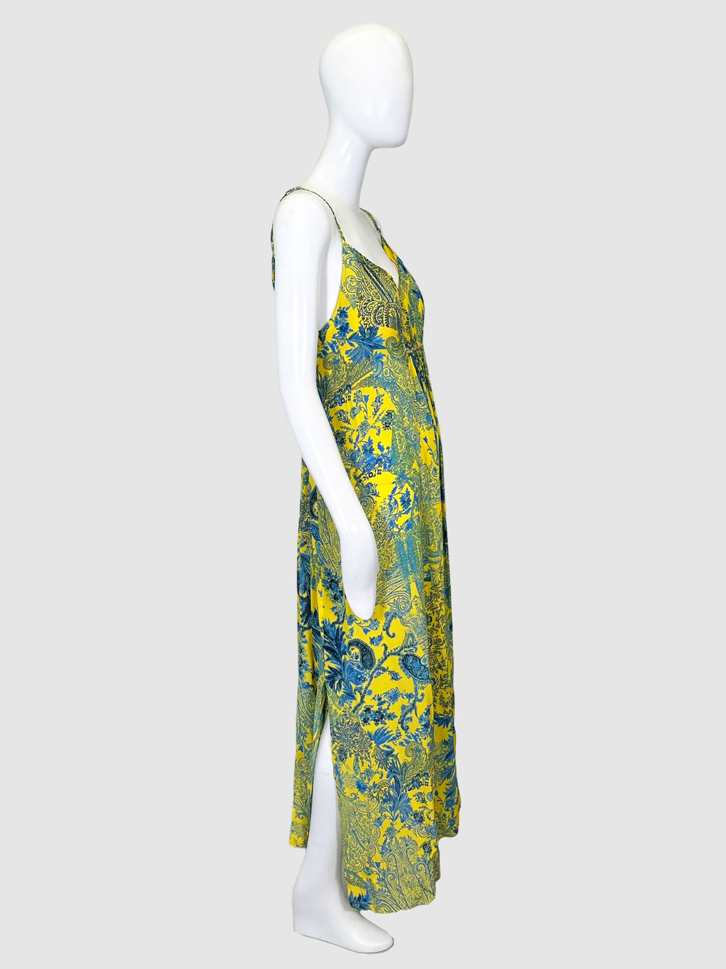 Maryan Mehlhorn Printed Maxi Dress - Size L