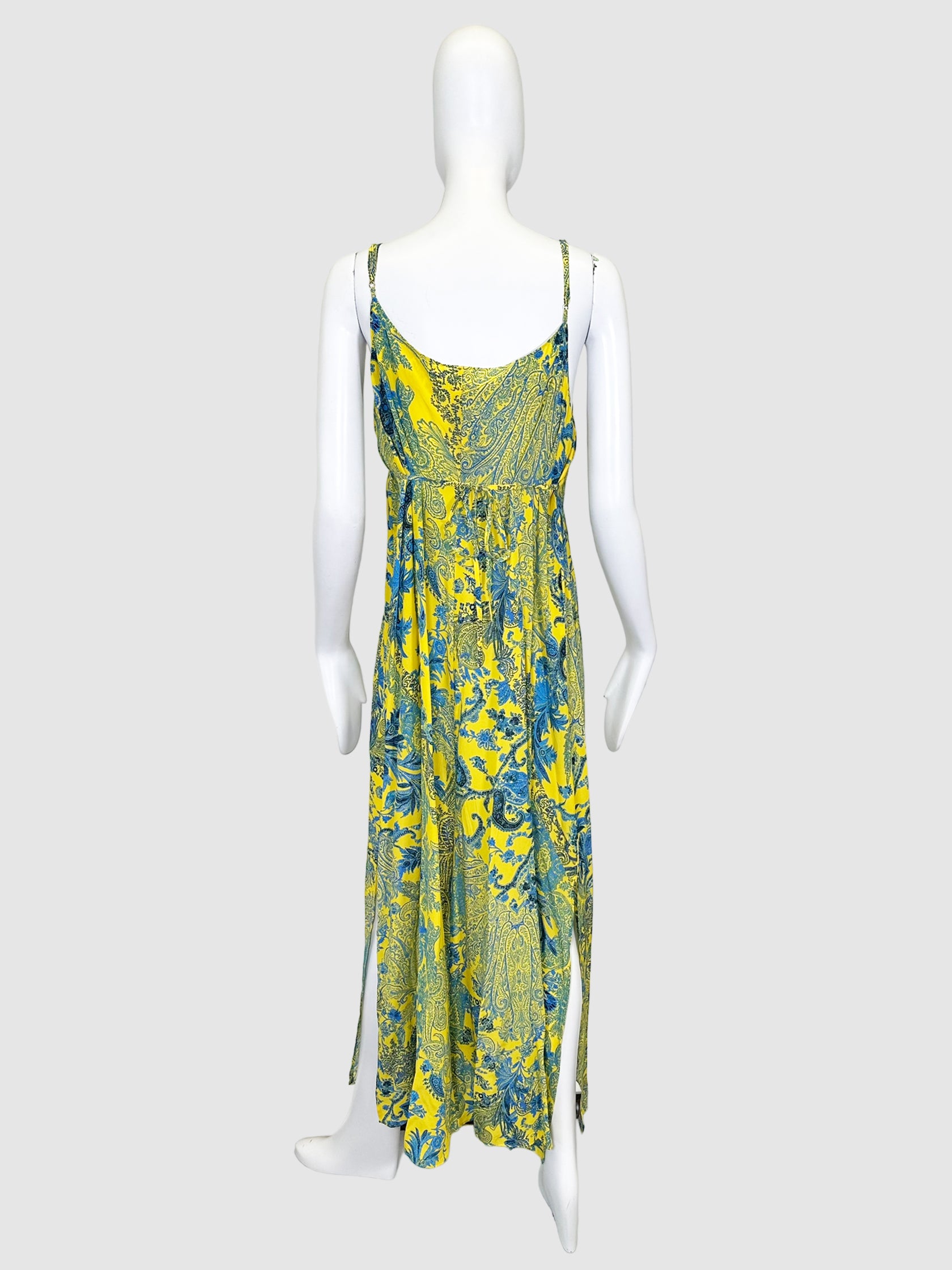 Maryan Mehlhorn Printed Maxi Dress - Size L
