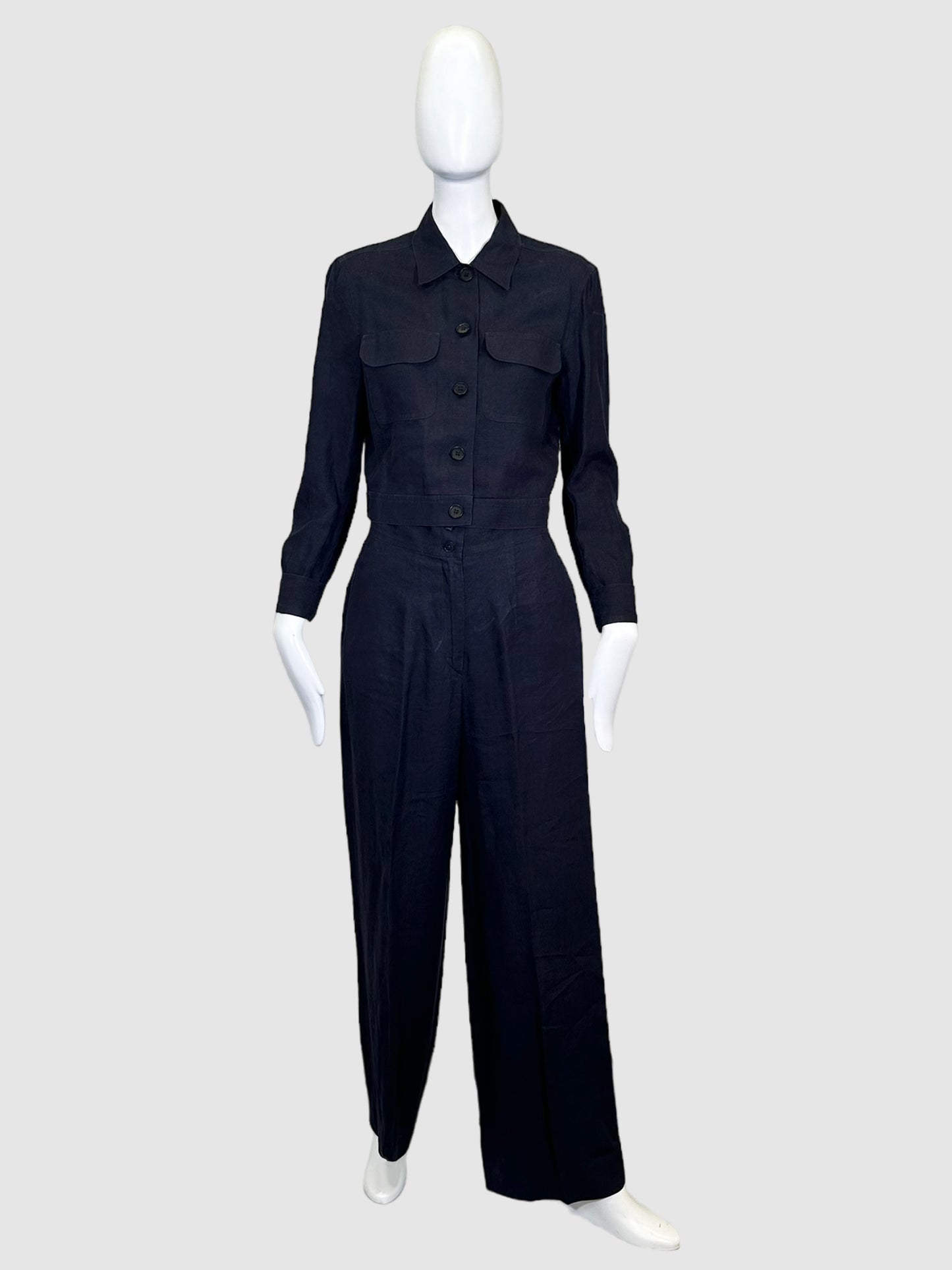 Weekend Max Mara Linen 2-Piece Set - Size 6