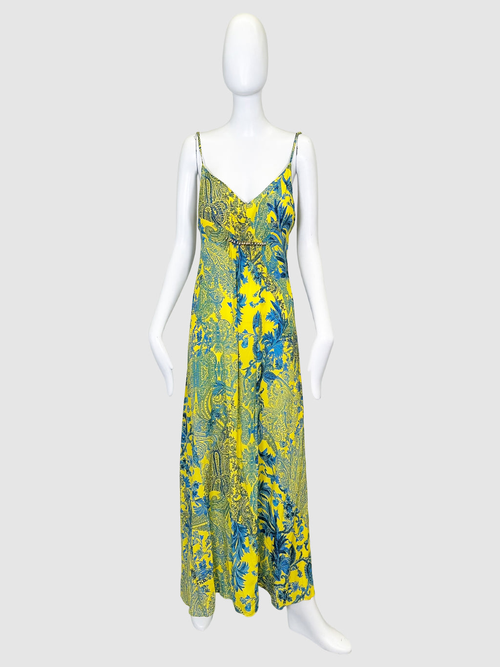 Maryan Mehlhorn Printed Maxi Dress - Size L