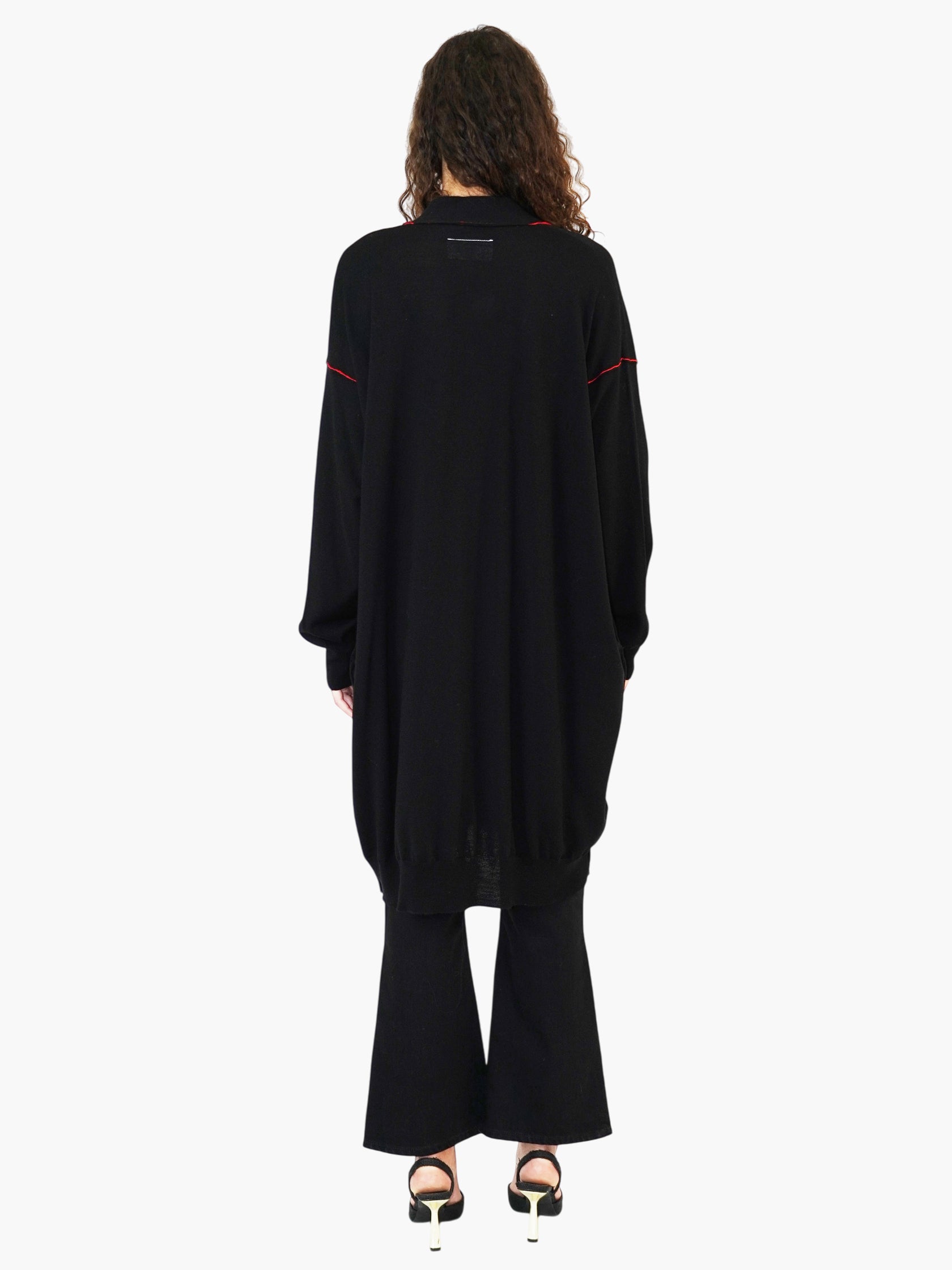 Wool Longline Cardigan