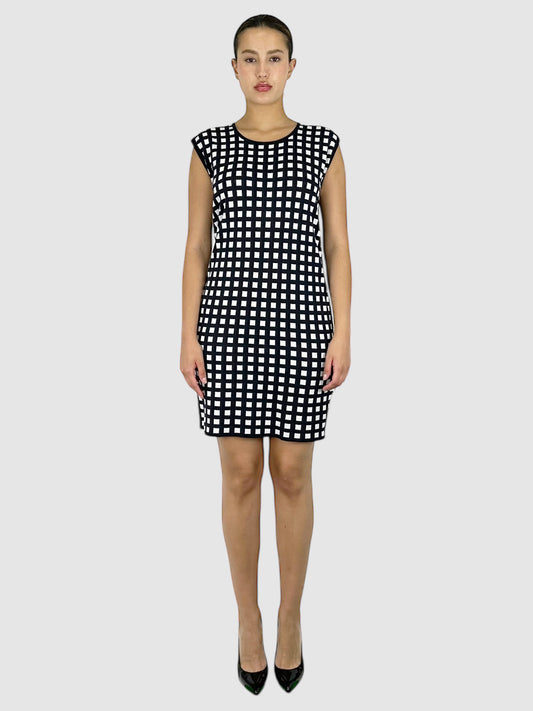 Check Mini Dress