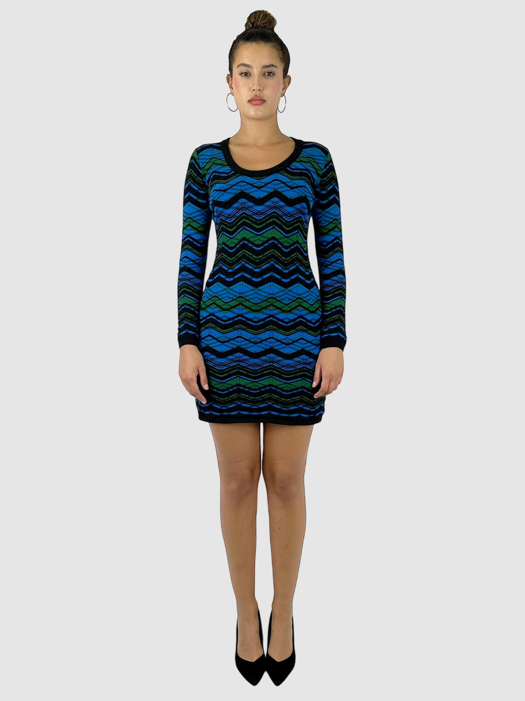 Knit Patterned Dress