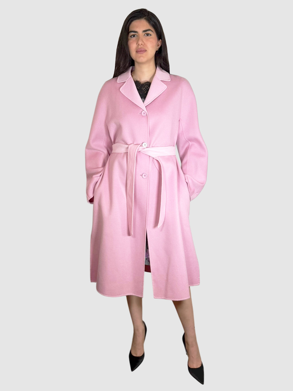 Wool Belted Coat