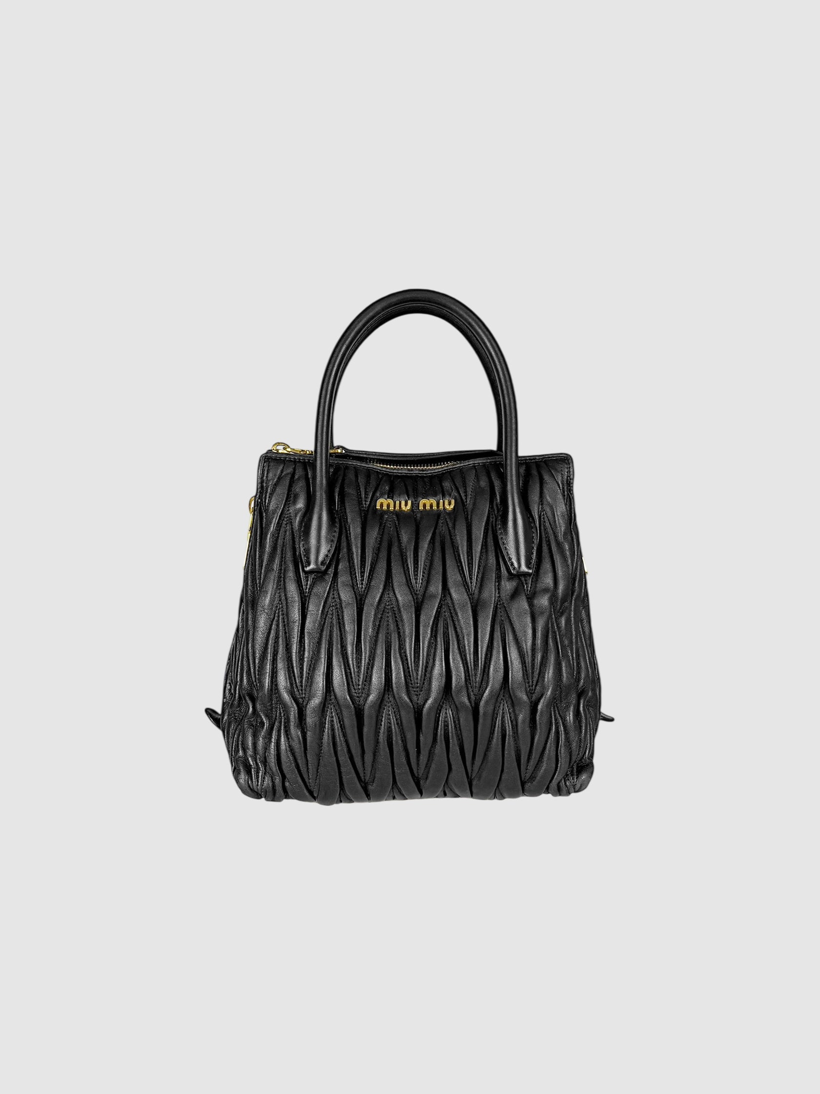 Matelassé Handle Bag