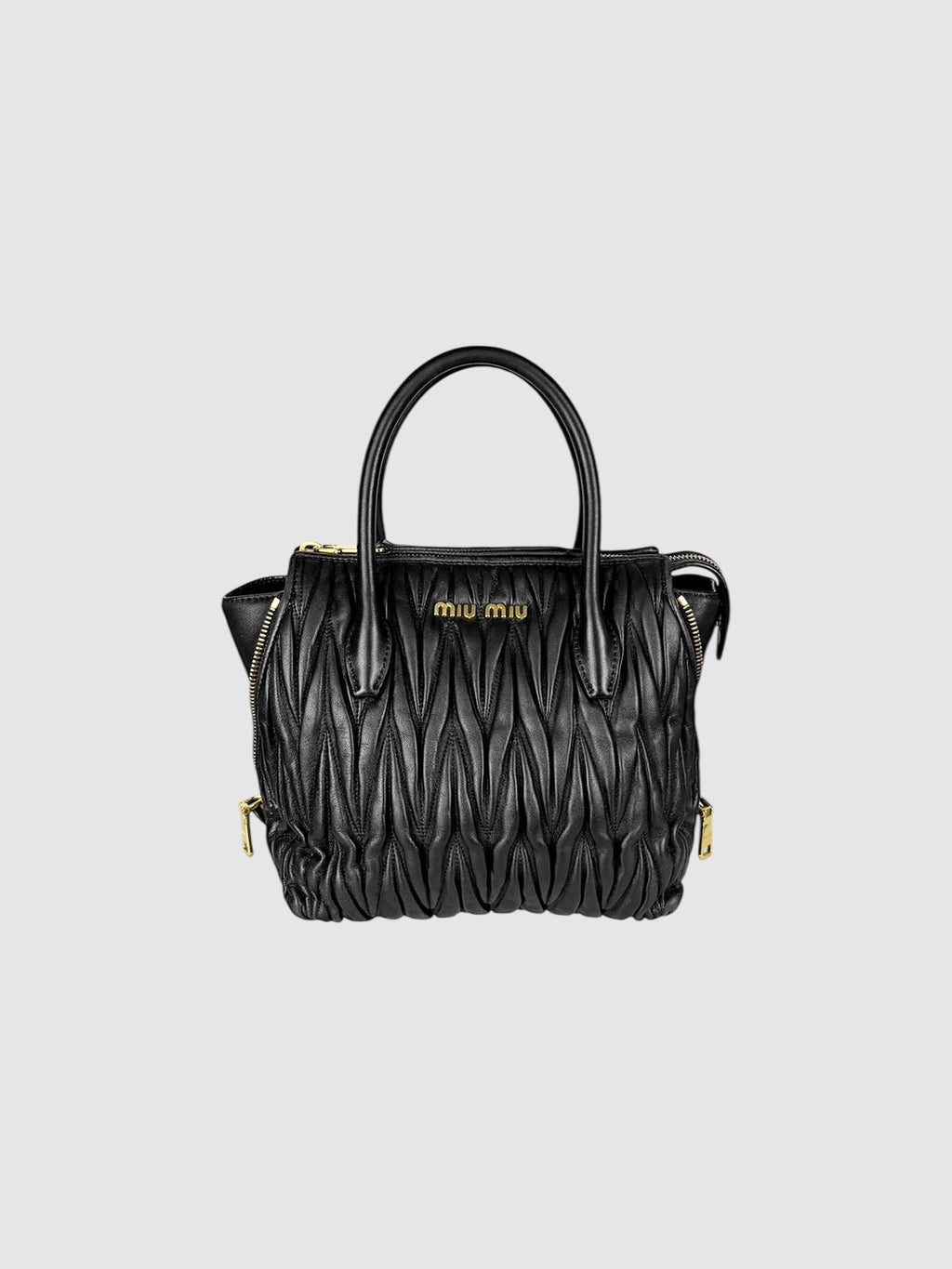 Matelassé Handle Bag