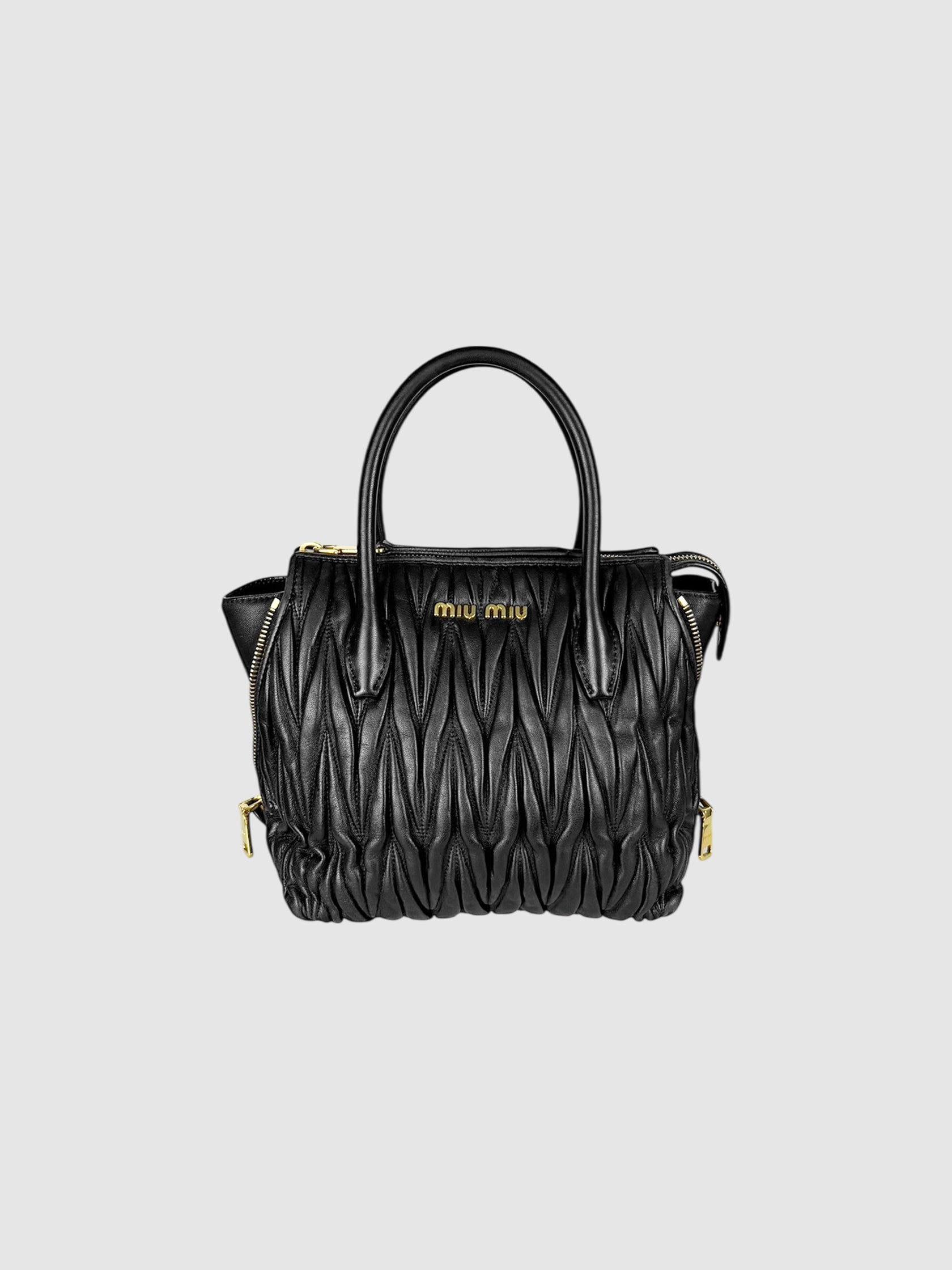 Matelassé Handle Bag