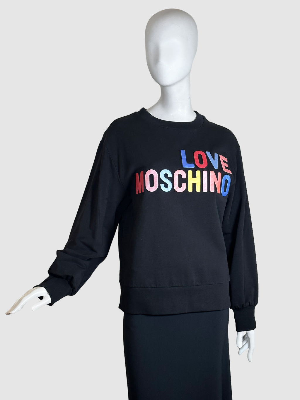 Love Moschino Printed Sweatshirt - Size 6