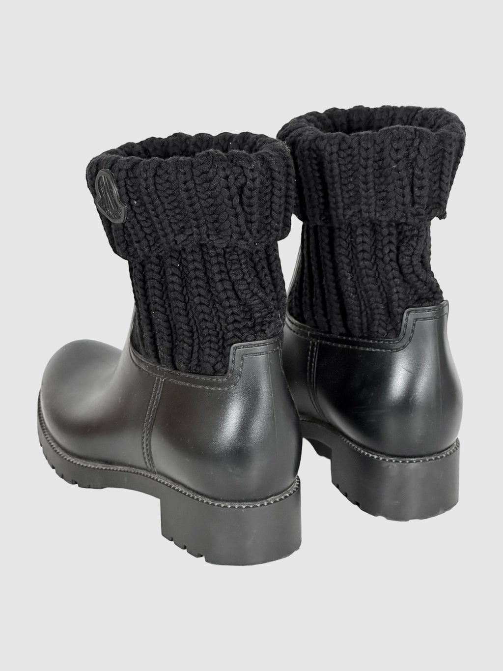 Moncler Ankle Rain Boots - Size 37