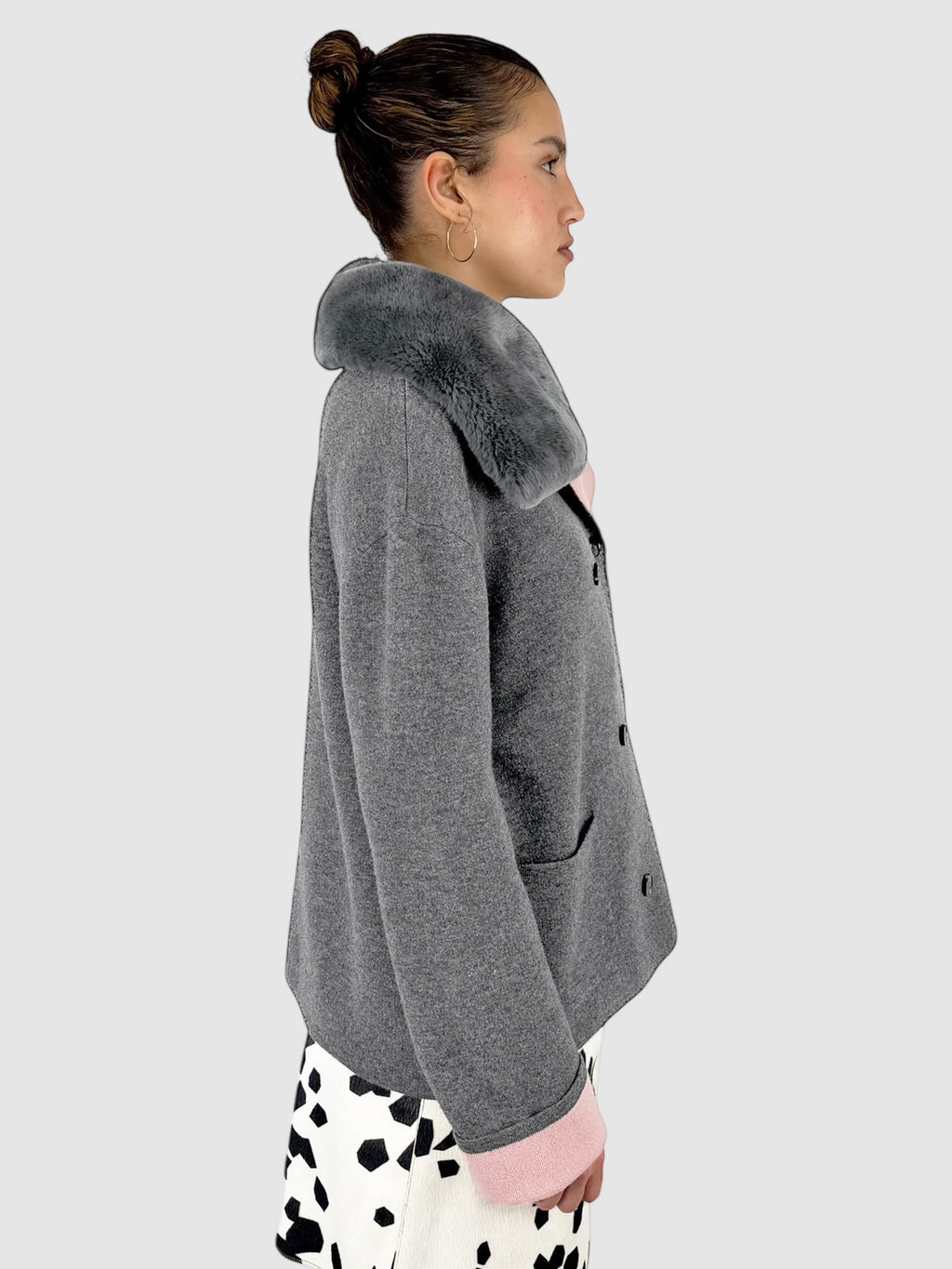 Wool Double-Breasted Coat