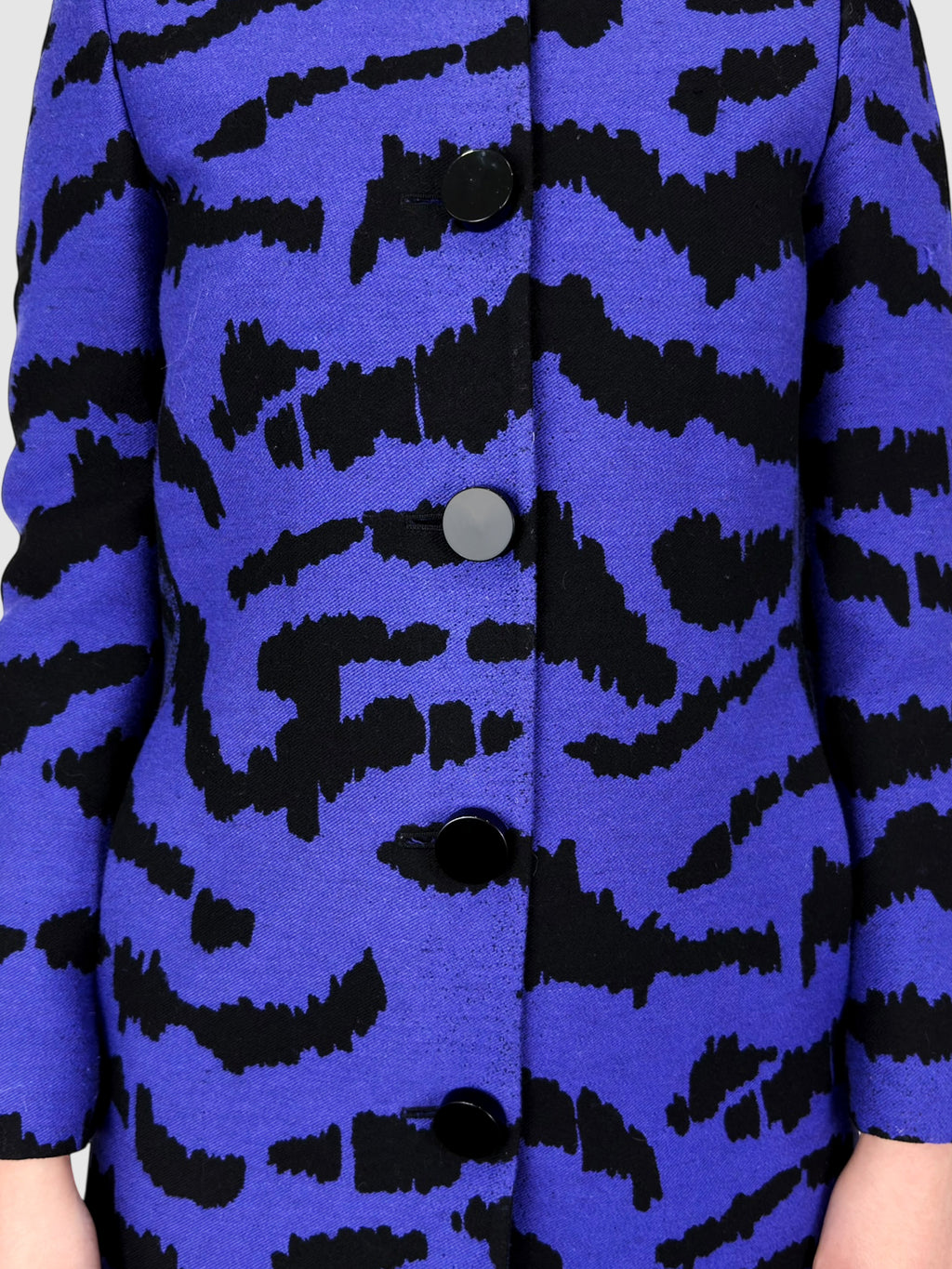 Wool Patterned Coat