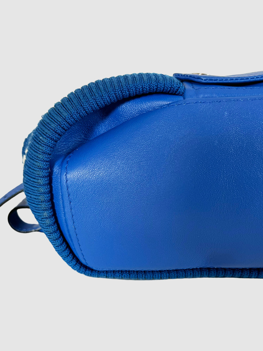 Embroidered Bomber Jacket Backpack