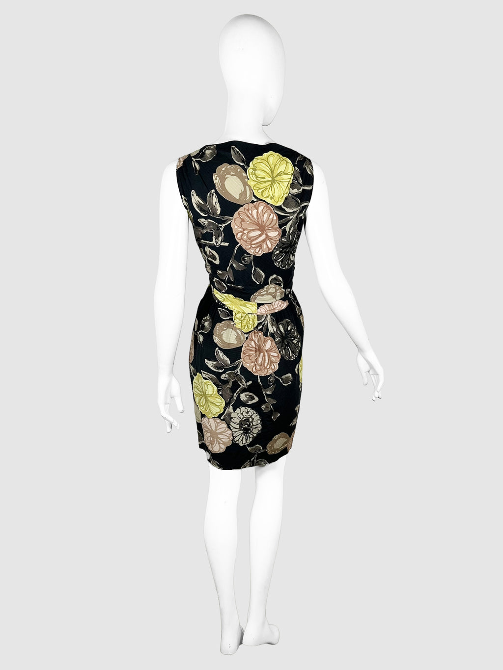Floral V-Neck Dress - Size M
