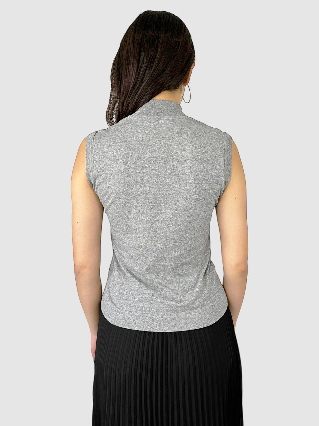 Teddy Bear Graphic Sleeveless Top - Size 42