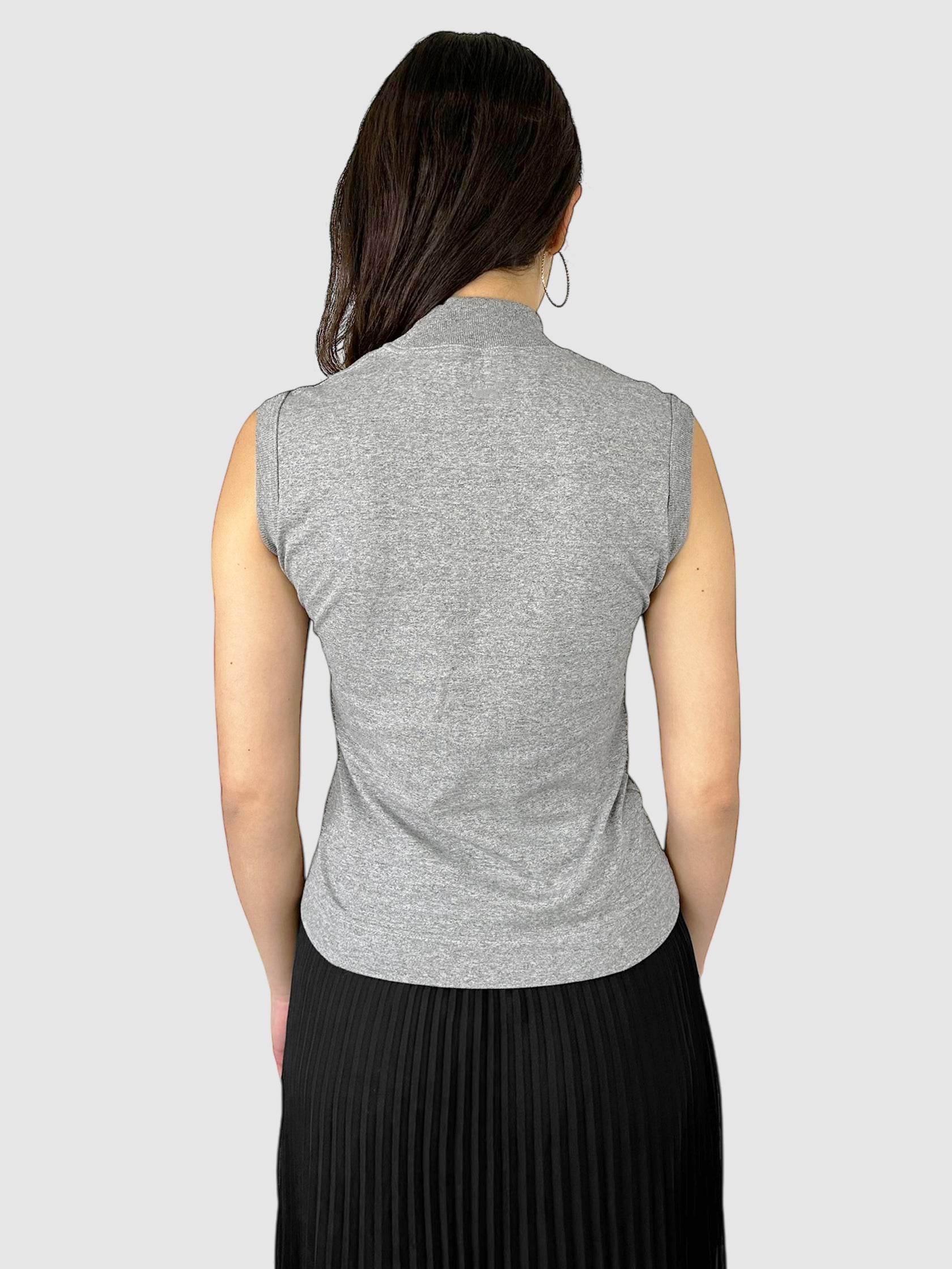 Teddy Bear Graphic Sleeveless Top - Size 42