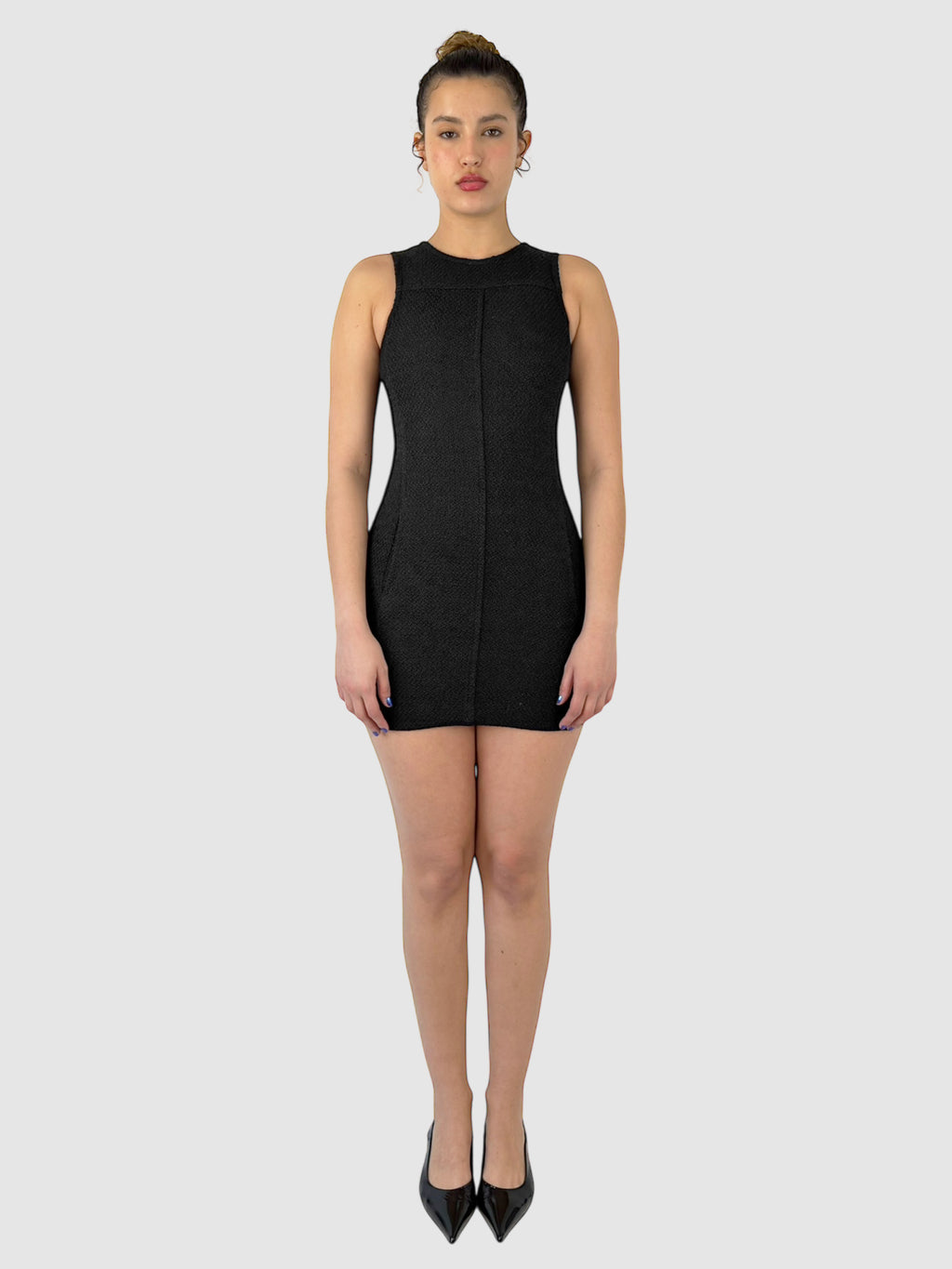 Bouclé Mini Dress