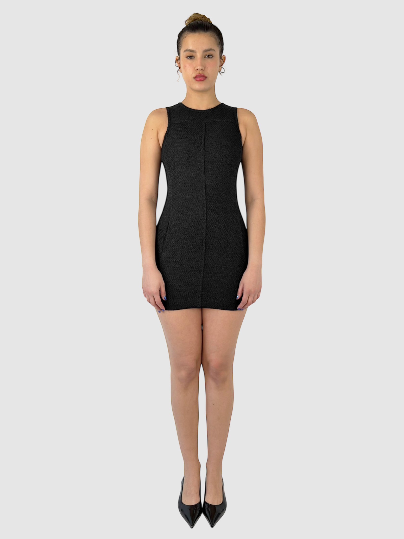 Bouclé Mini Dress