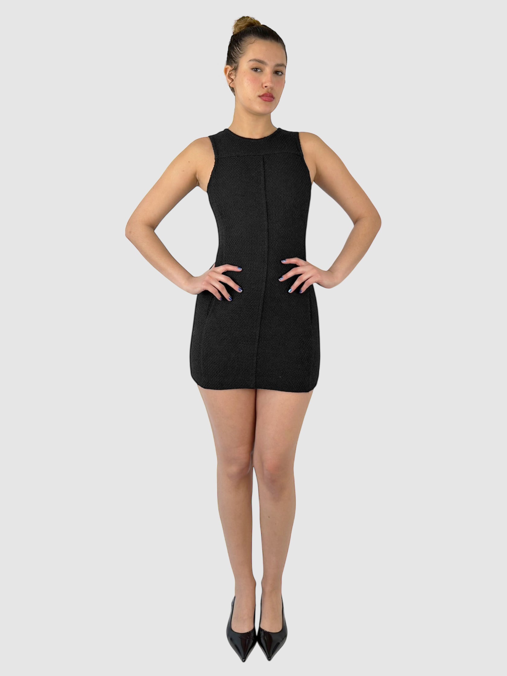 Bouclé Mini Dress