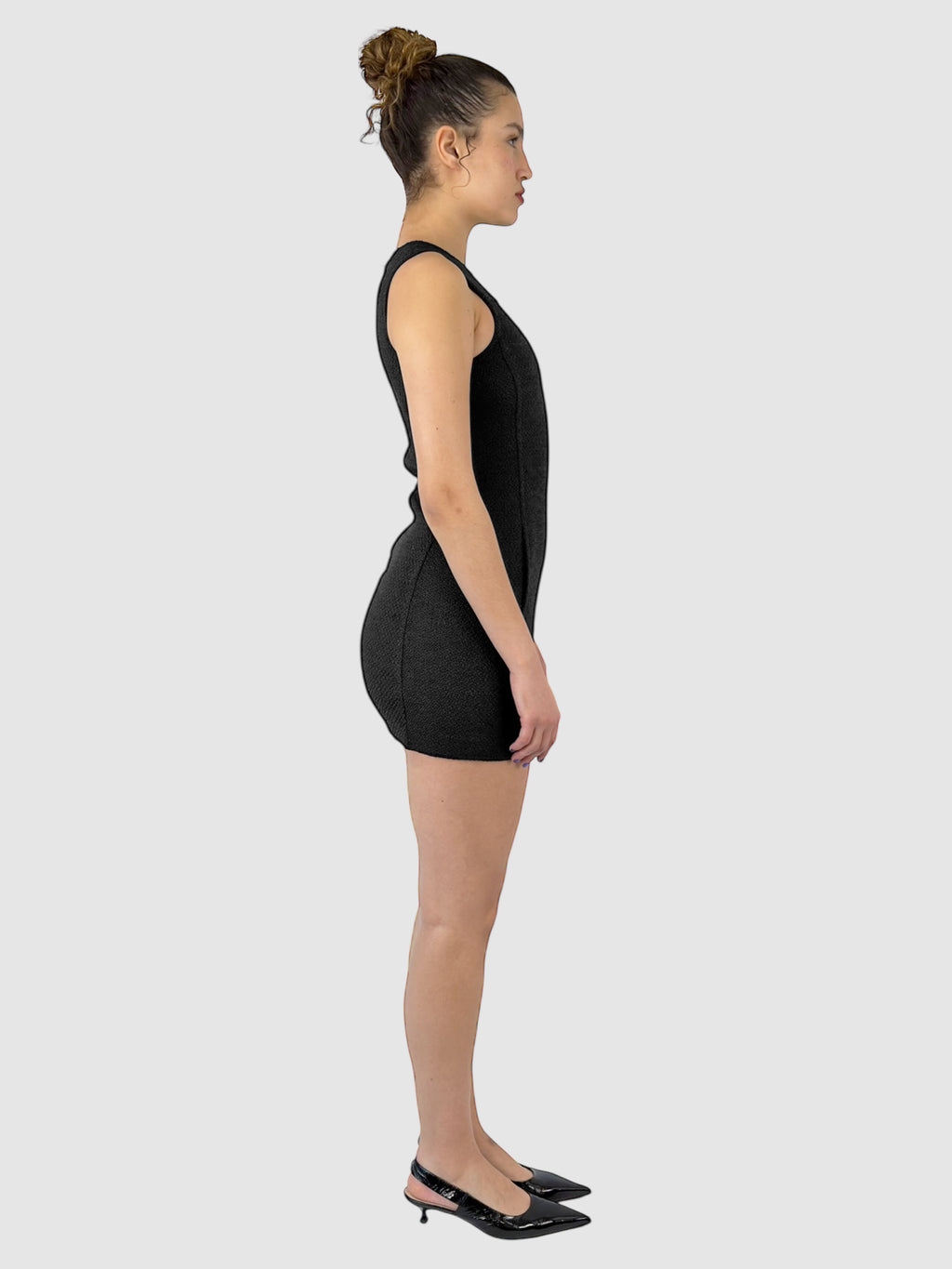 Bouclé Mini Dress