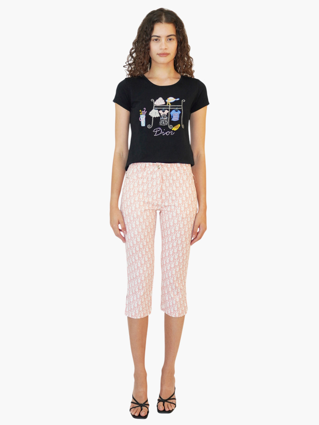 Monogram Capri Pants