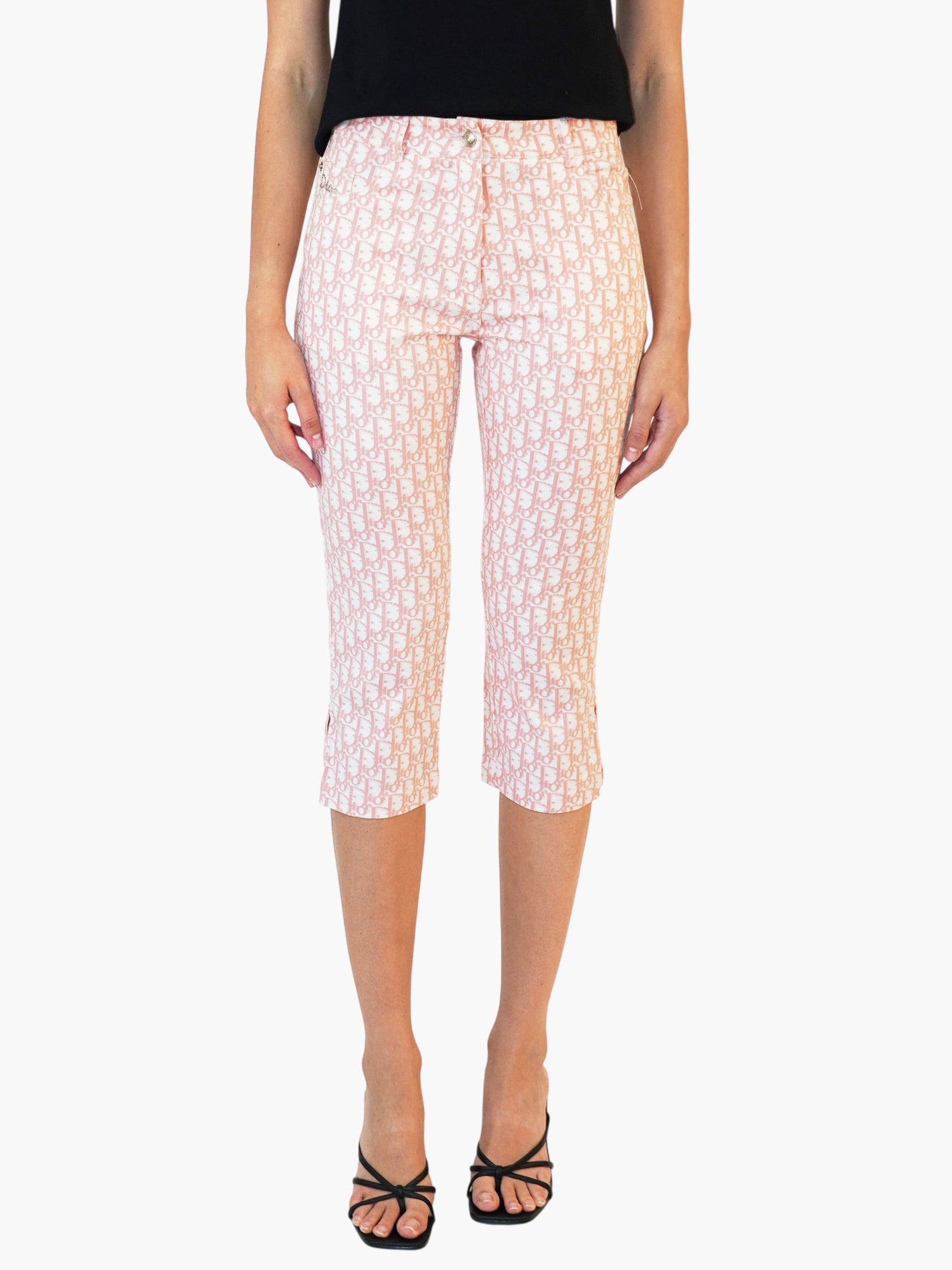 Monogram Capri Pants