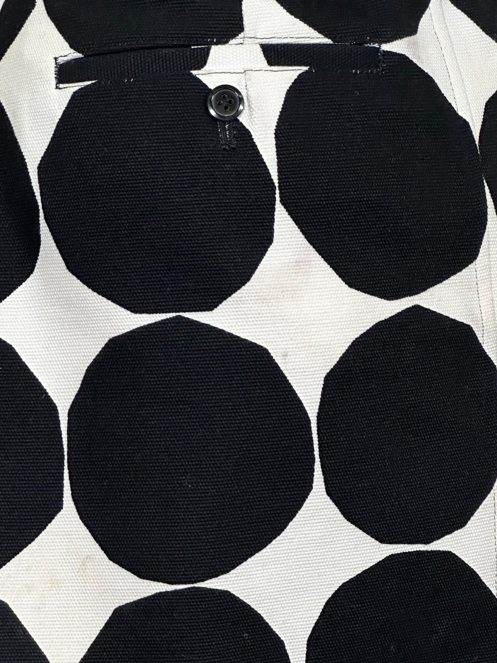 Polka Dot Mini Skirt - Size L