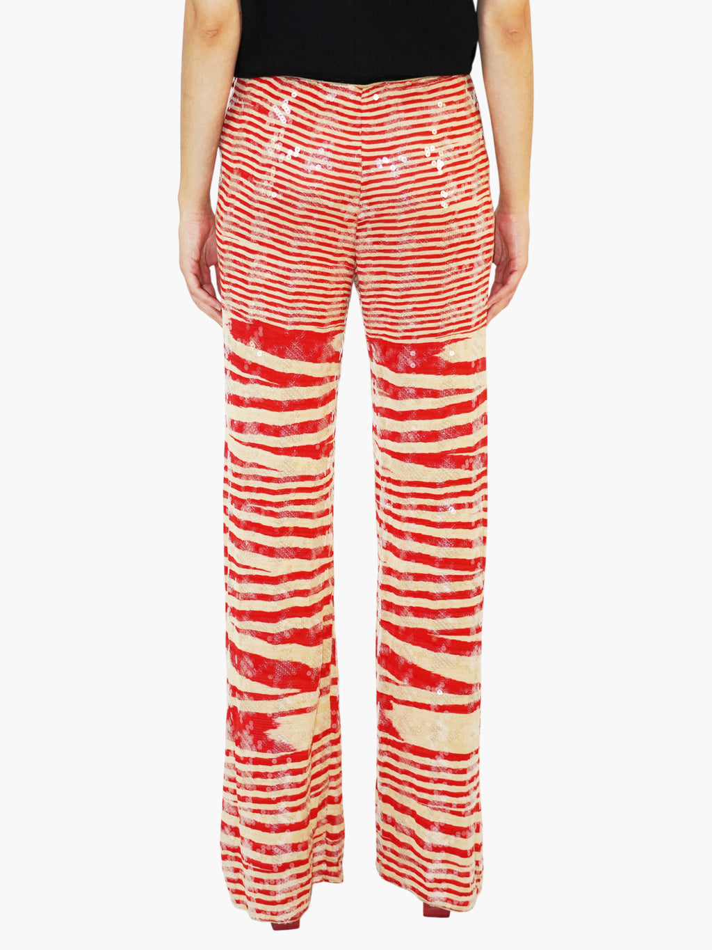 Silk Sequinned Pants