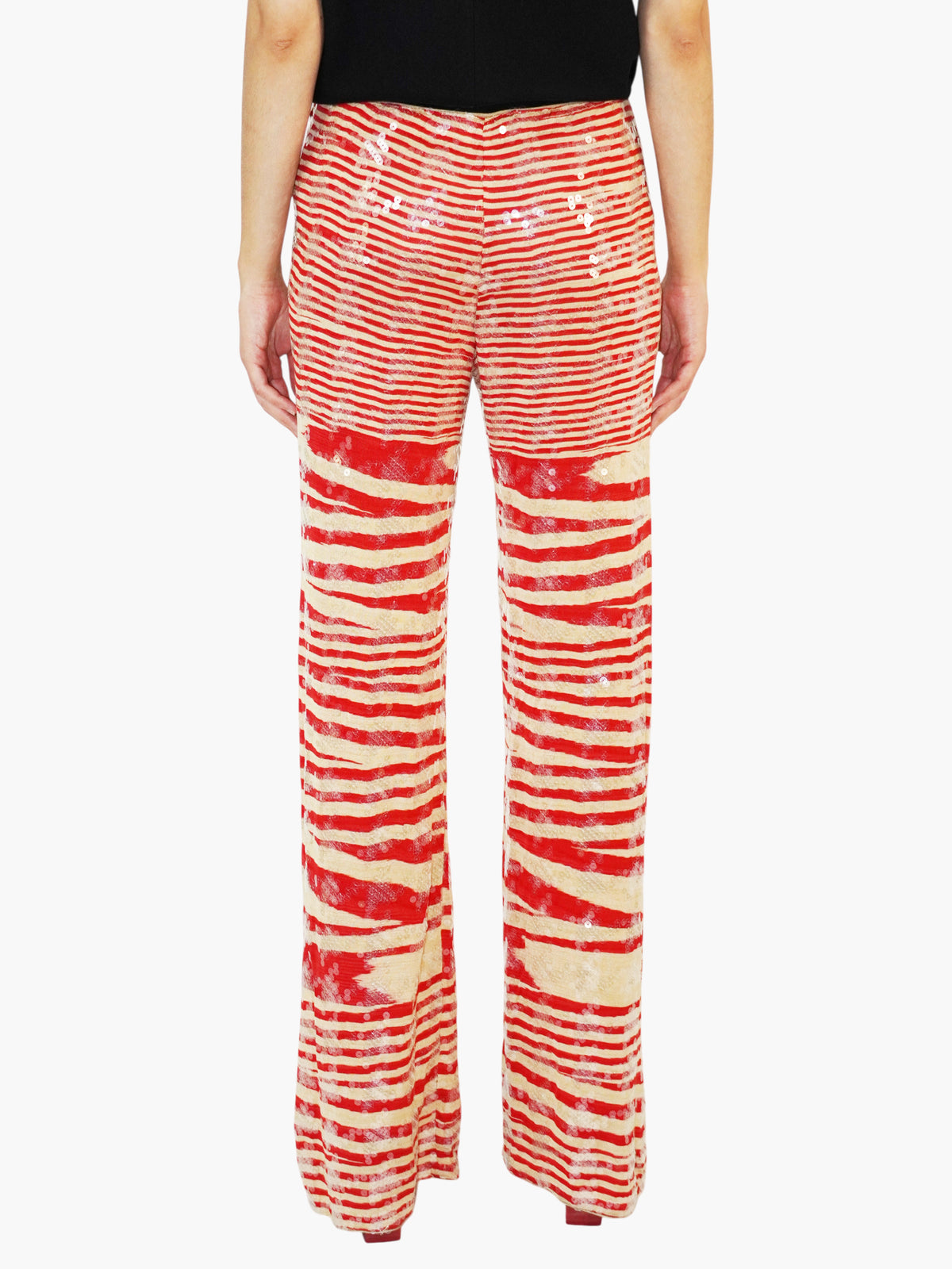 Silk Sequinned Pants