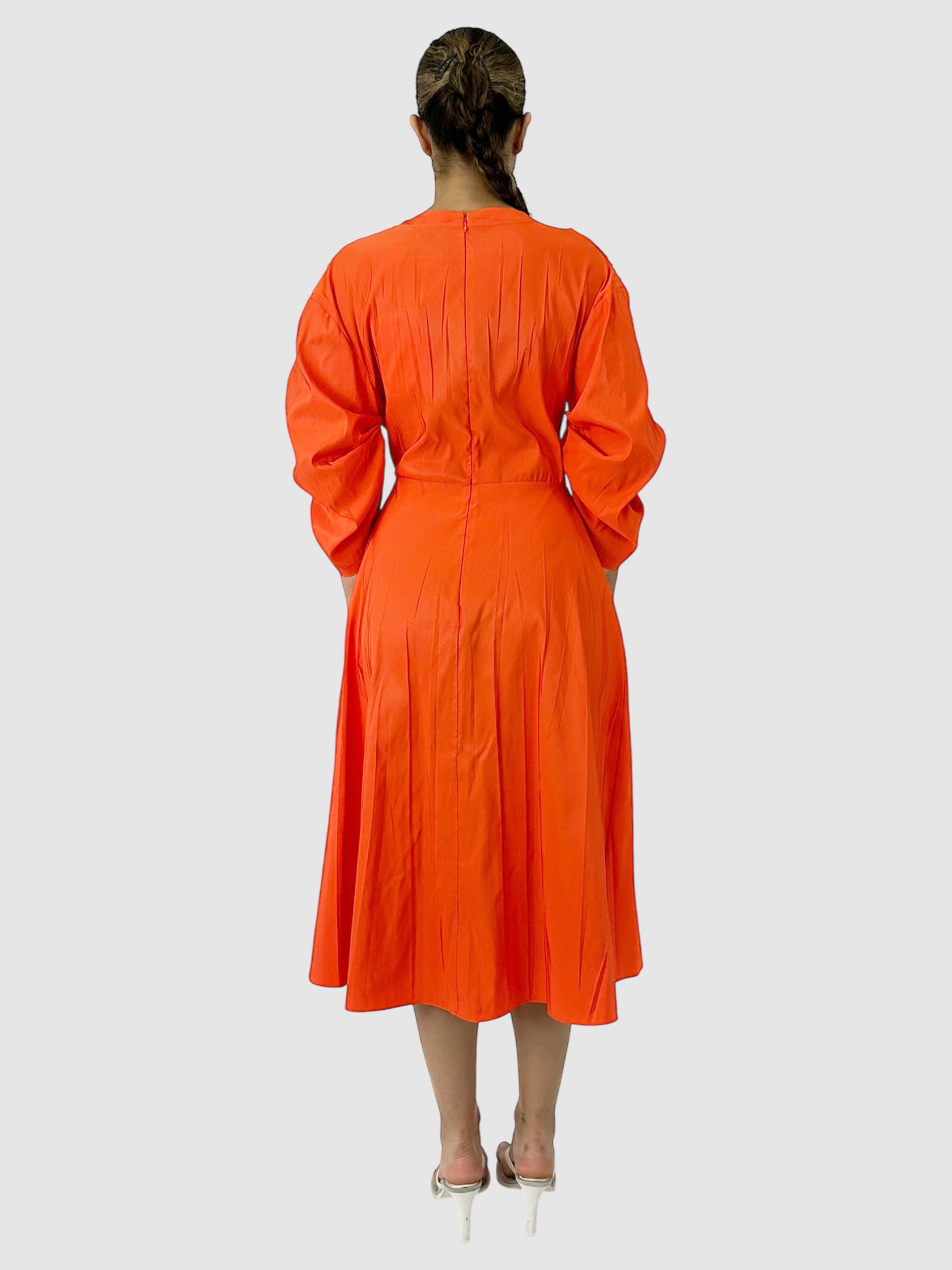 Ruched Midi Dress