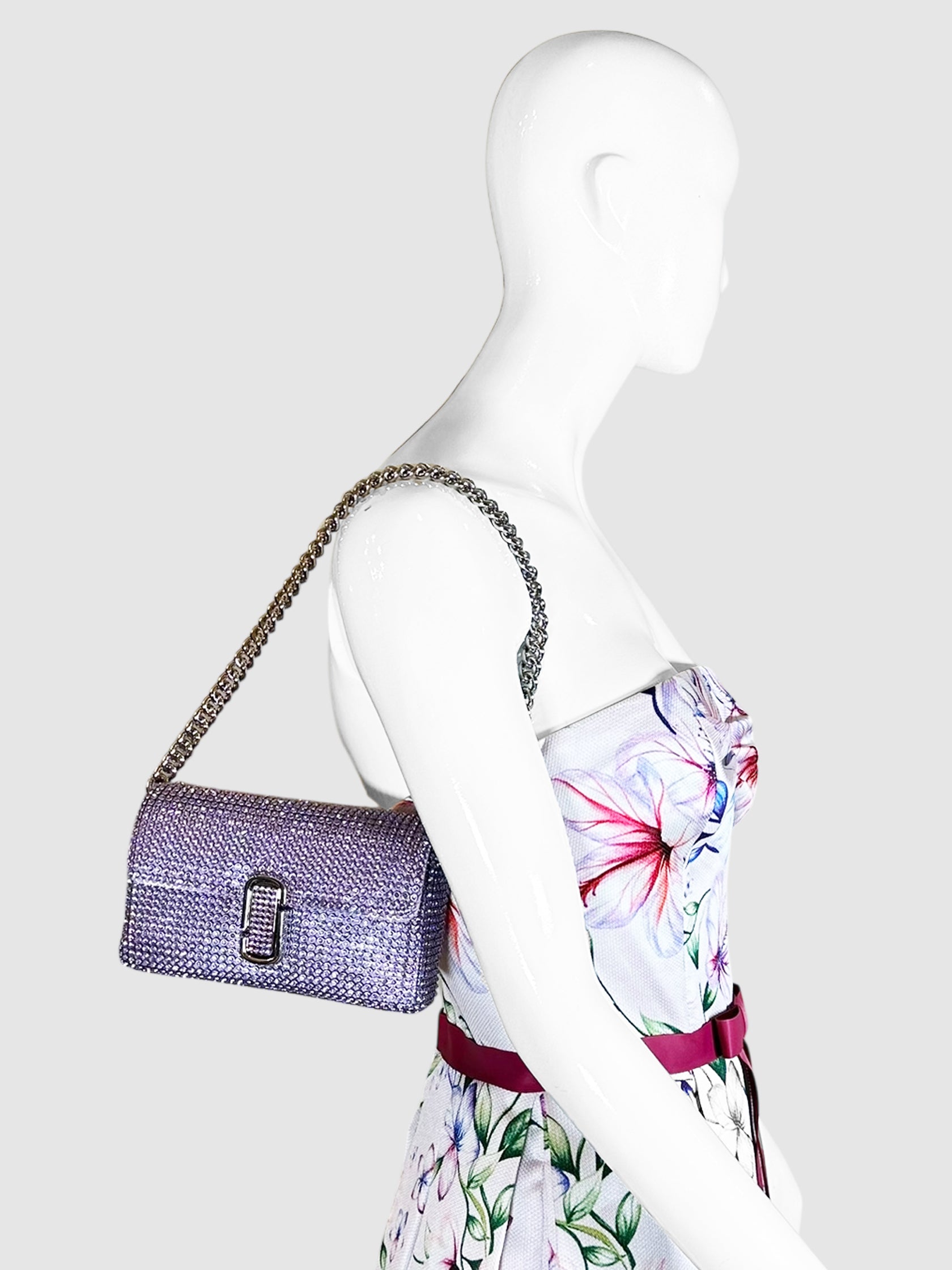 The Rhinestone J Bag