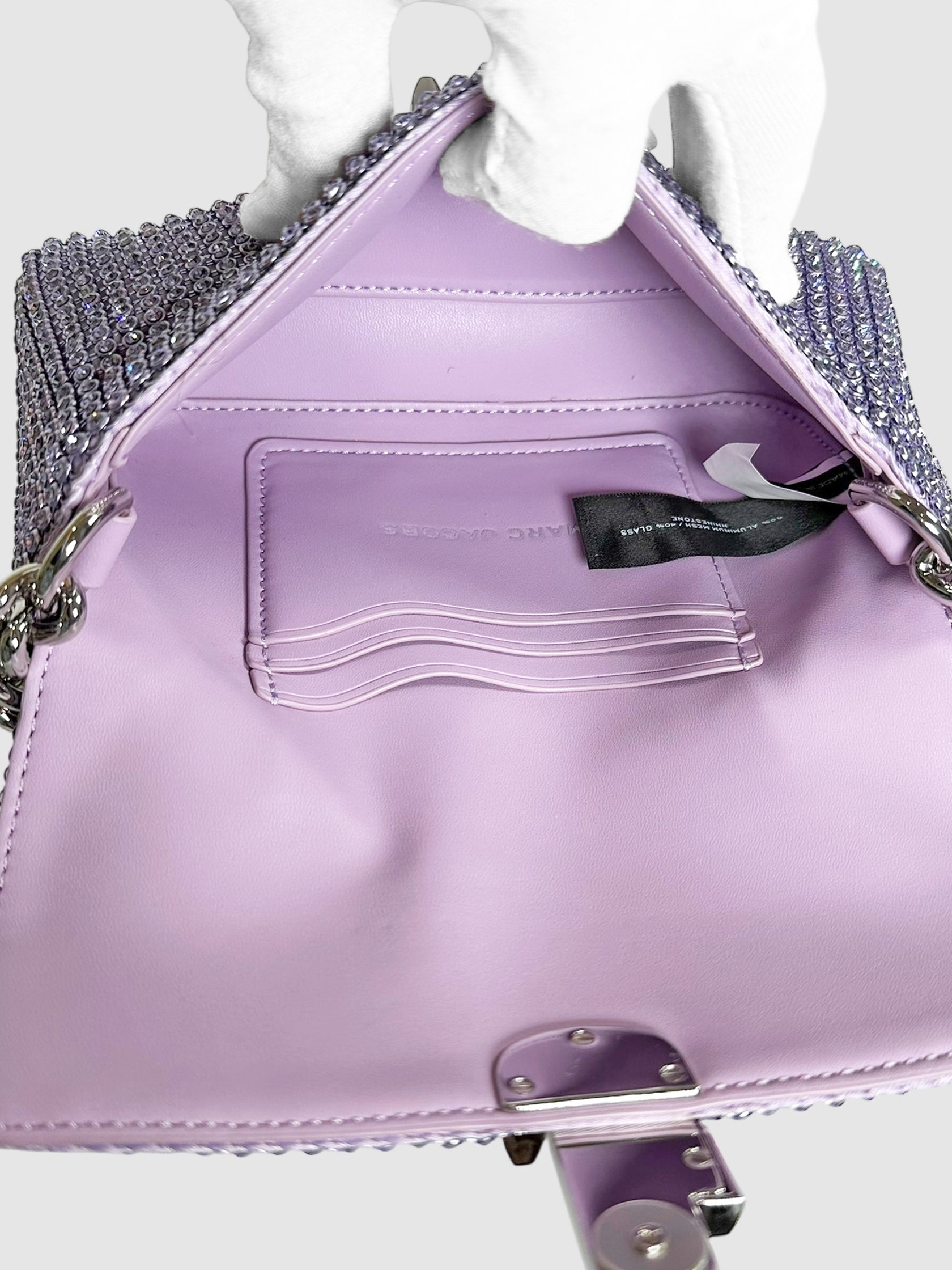 The Rhinestone J Bag