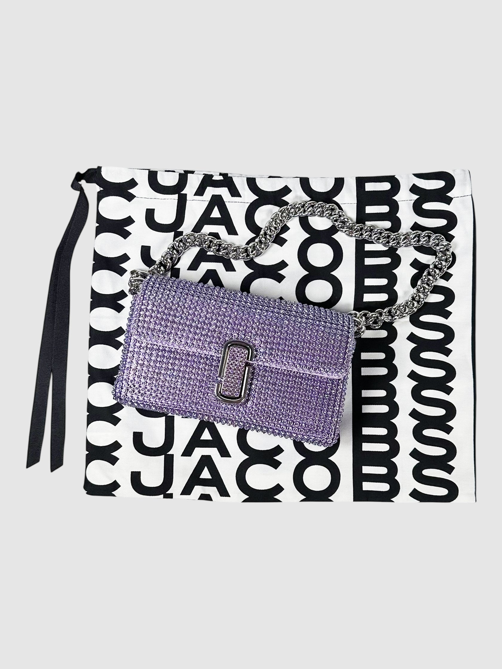 The Rhinestone J Bag