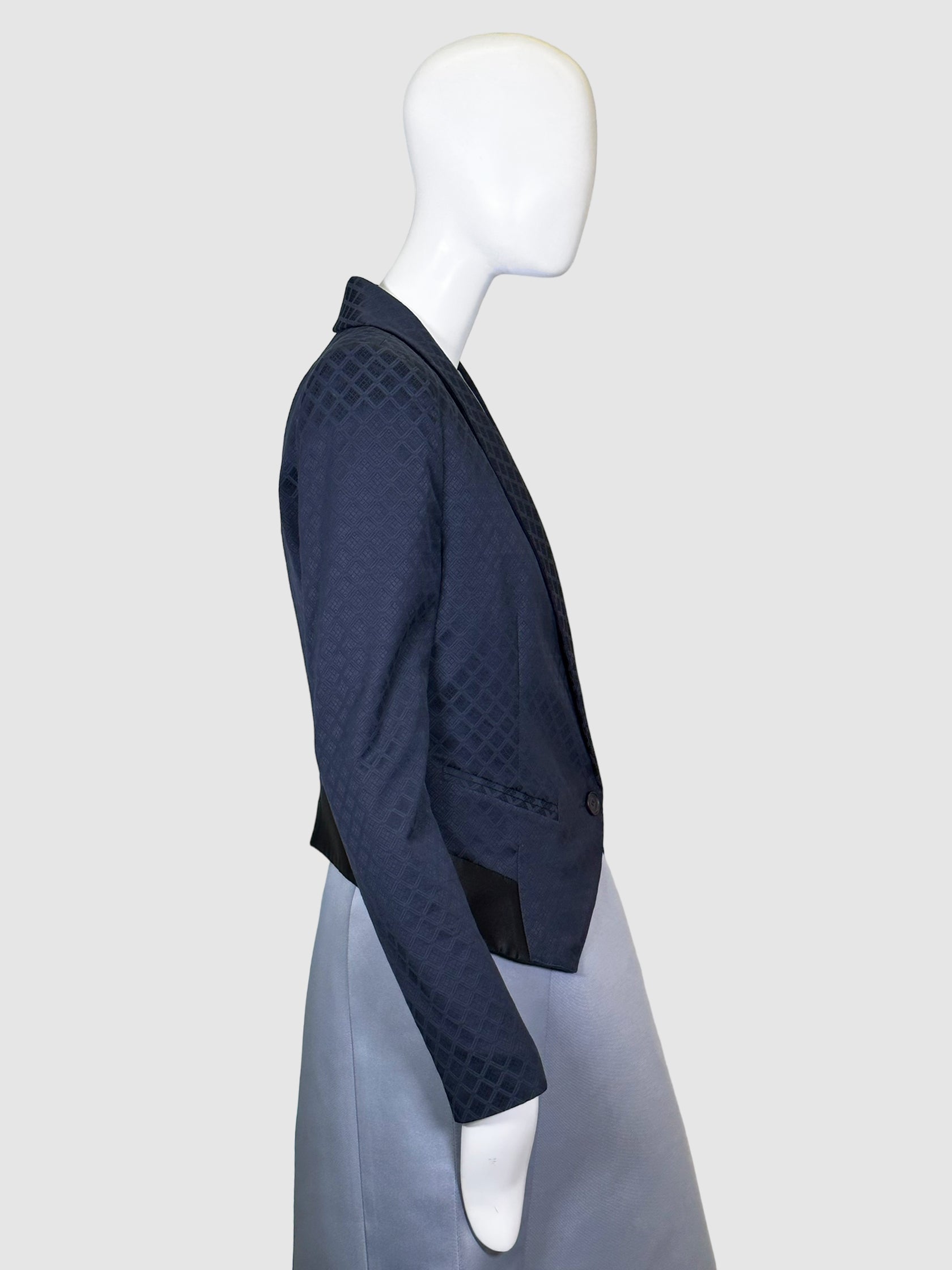 Smythe Printed Single-breasted Blazer - Size 6