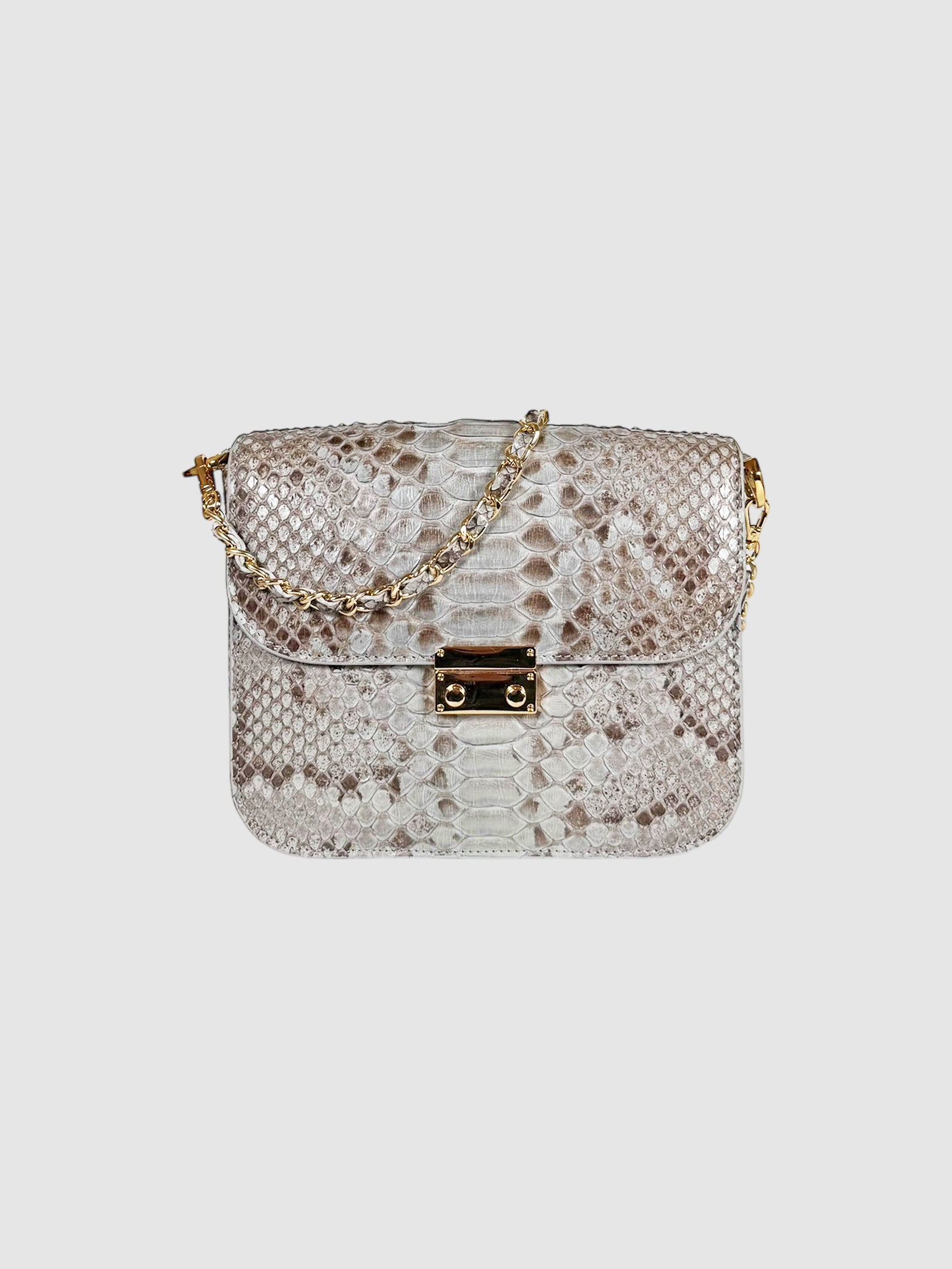 Python Flap Bag