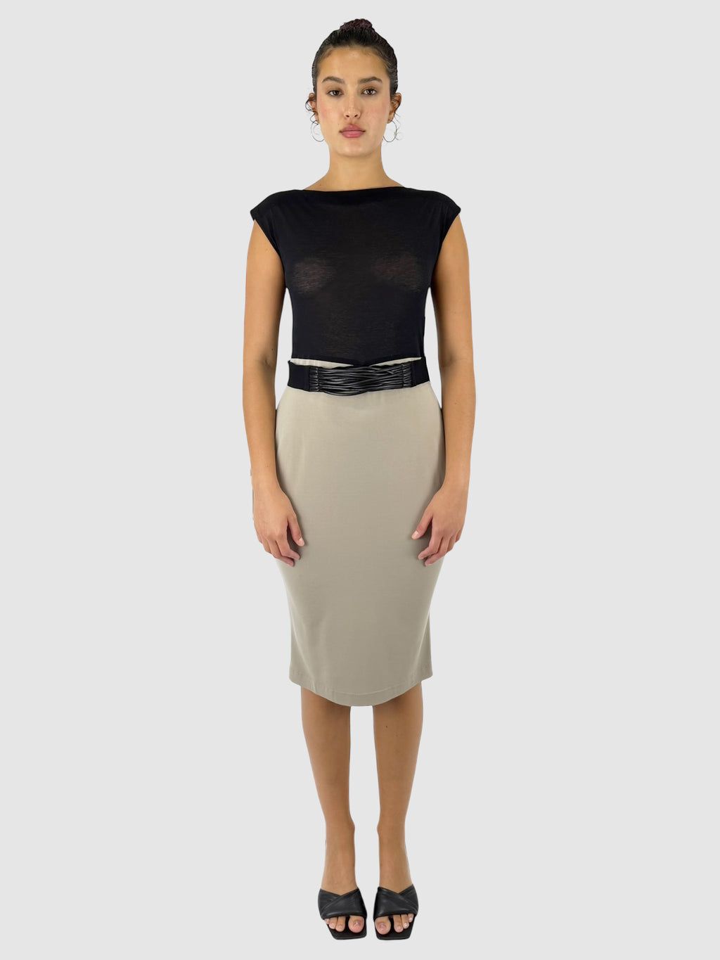 Colourblock Stretchy Dress