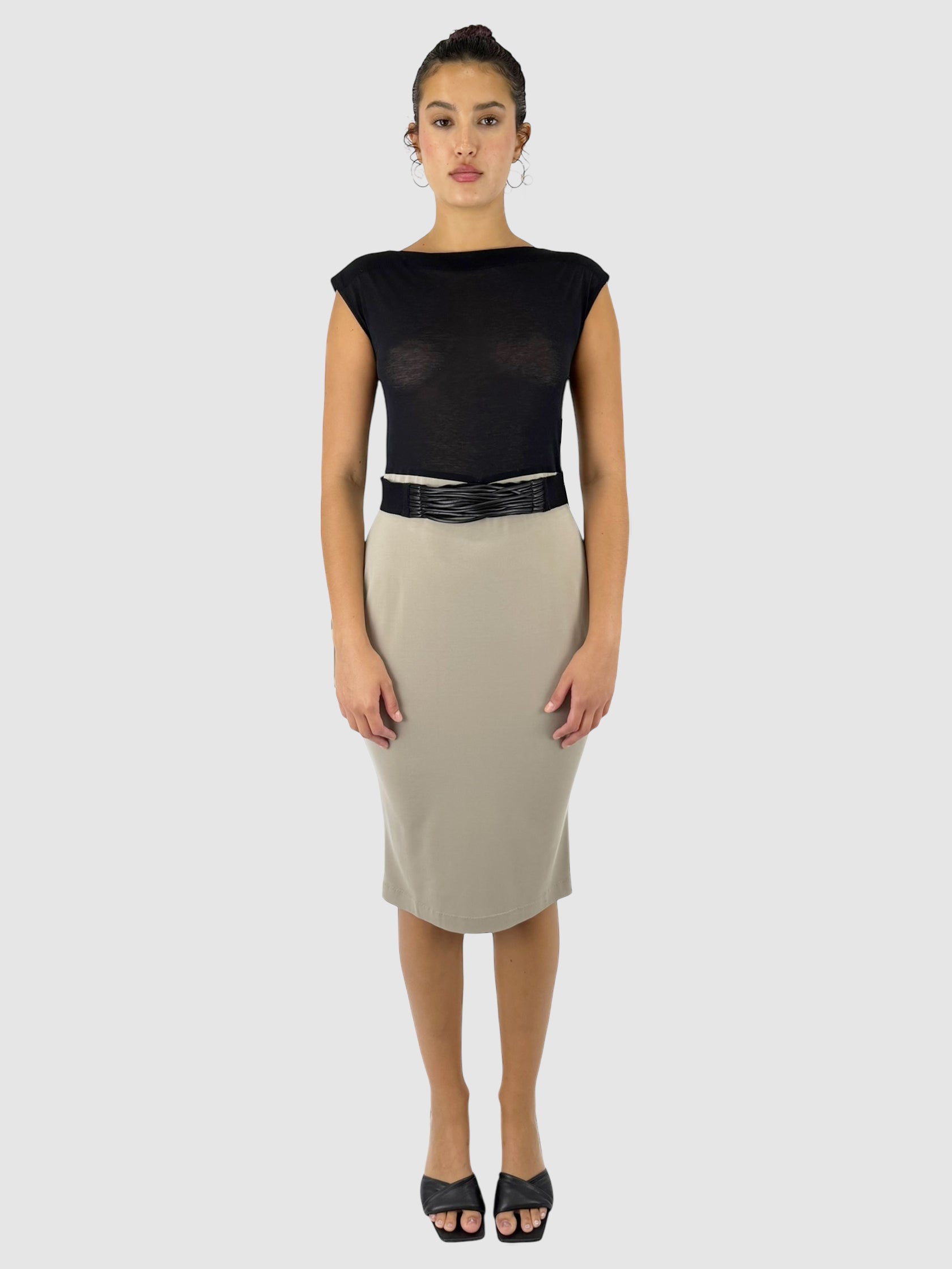 Colourblock Stretchy Dress