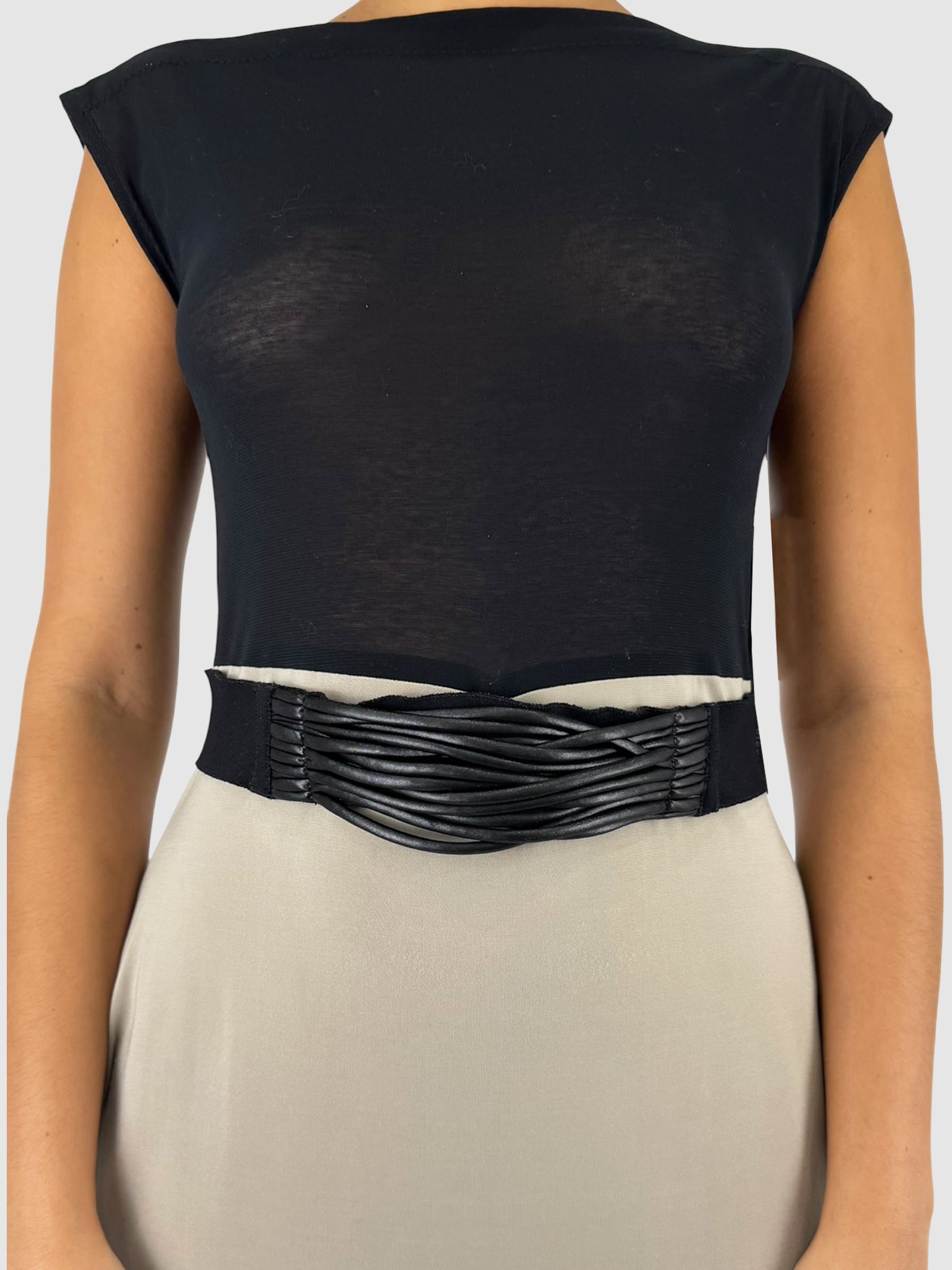 Colourblock Stretchy Dress