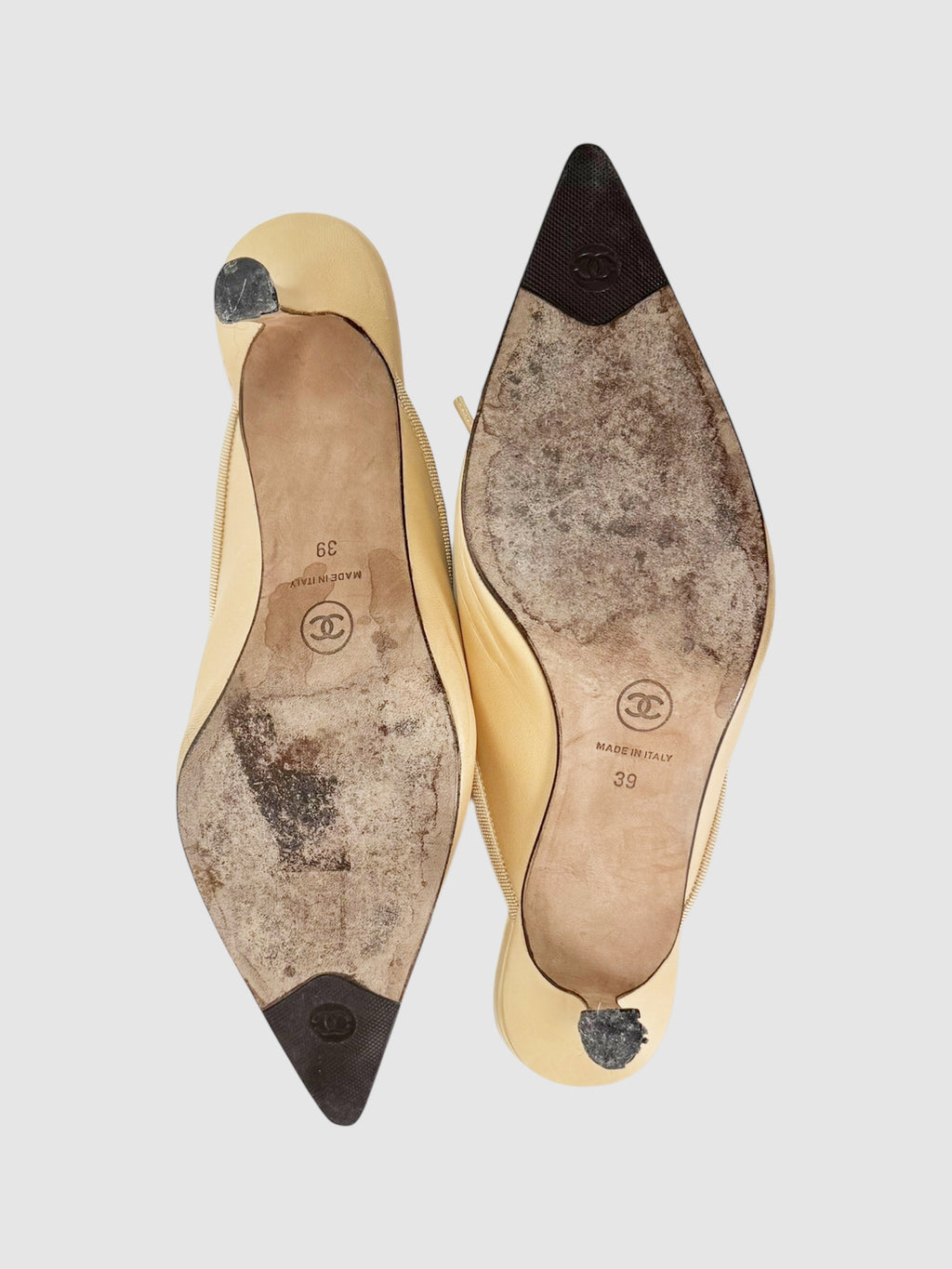 CC Cap Toe Leather Mules