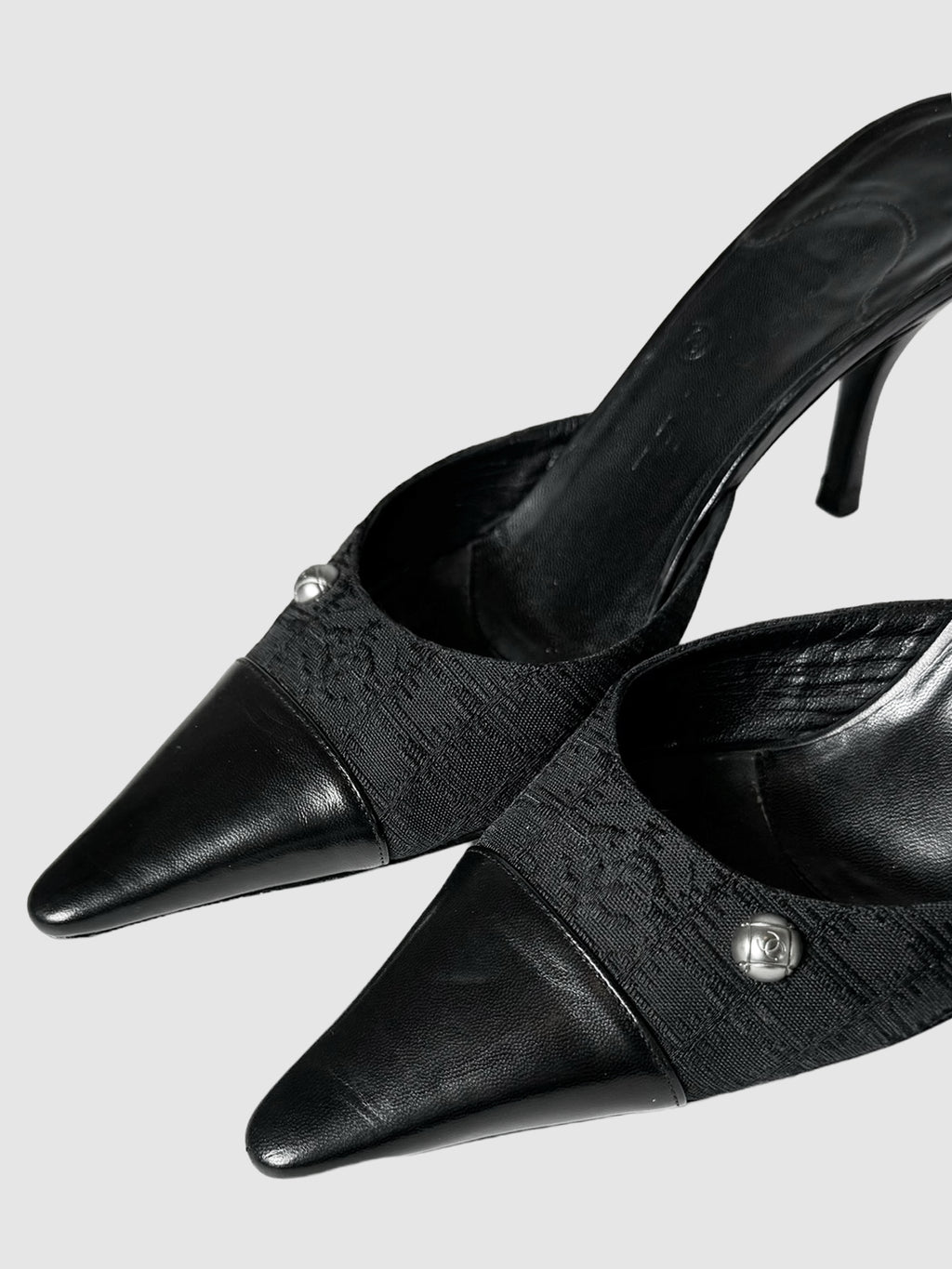 Chanel Travel Line Mule Pumps luxury designer resale secondhand consignment
