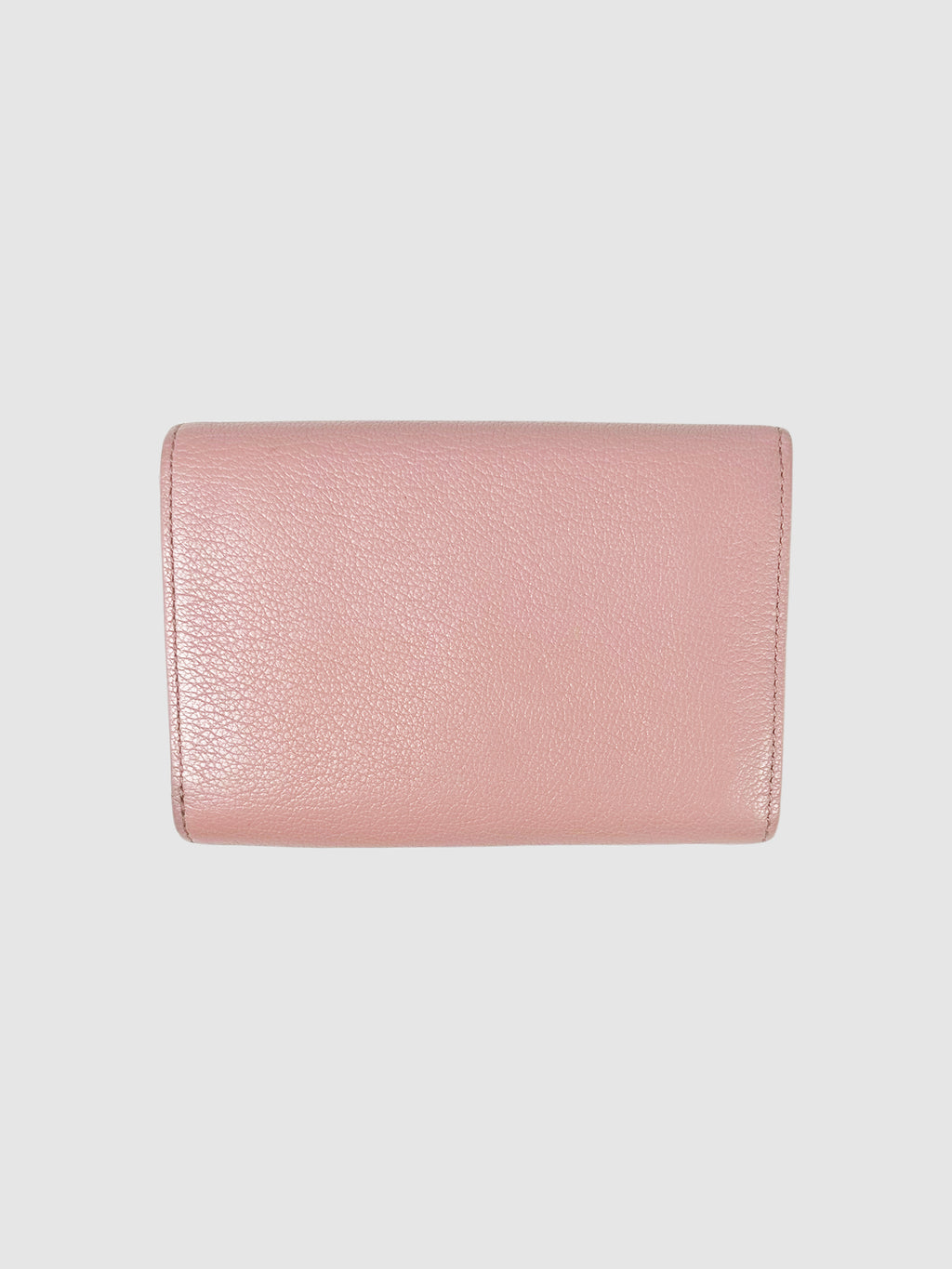 Plaque Continental Flap Wallet