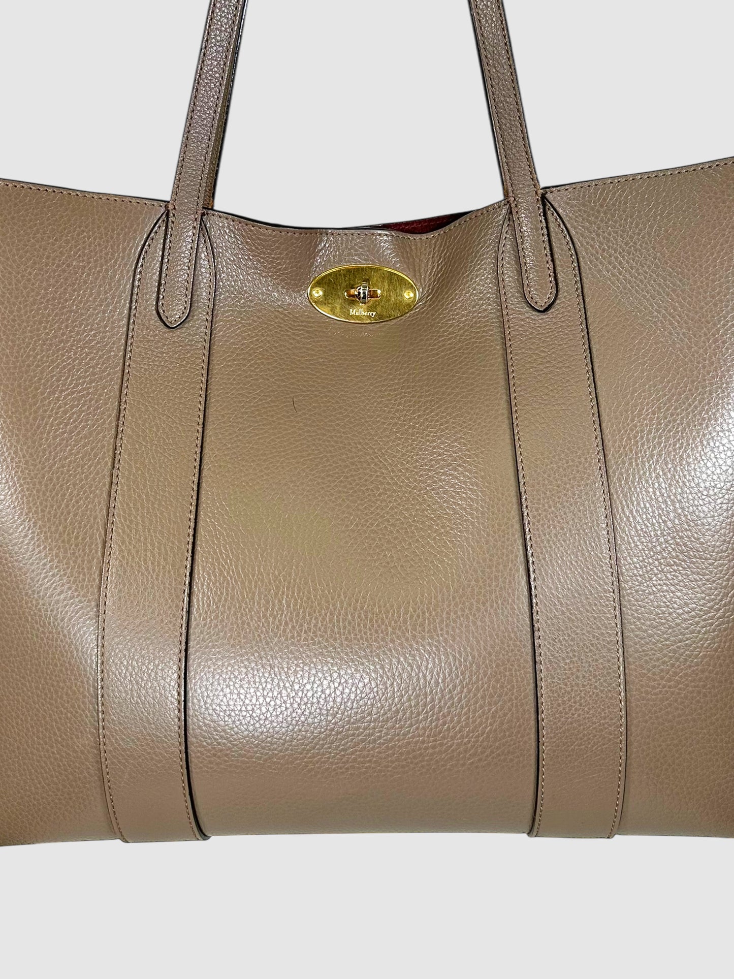 Leather Bayswater Tote Bag