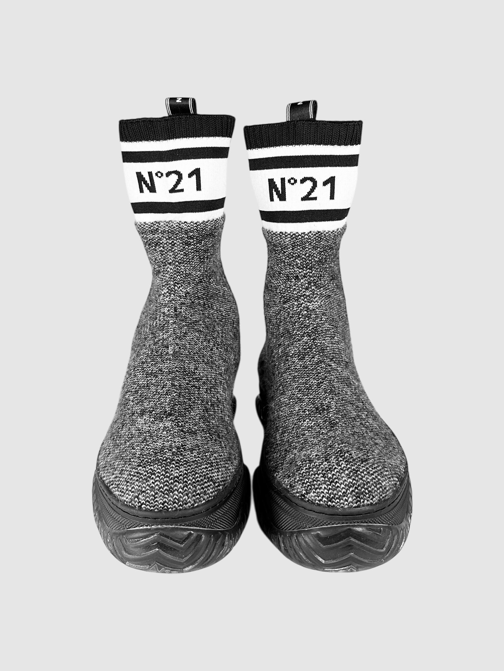 Wool Knit Boots