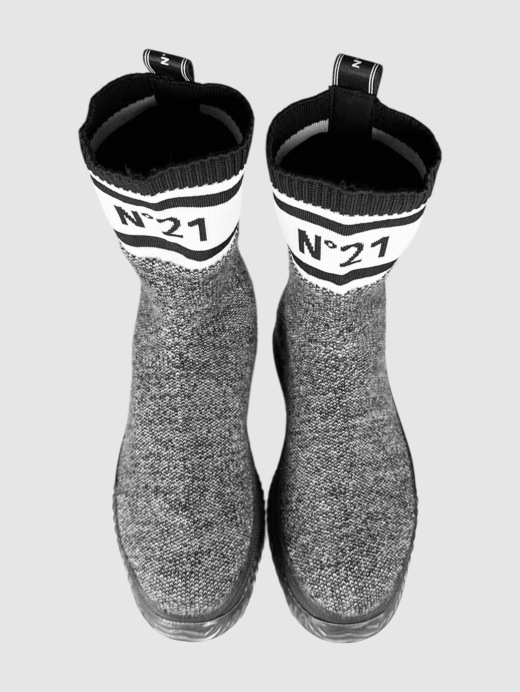 Wool Knit Boots