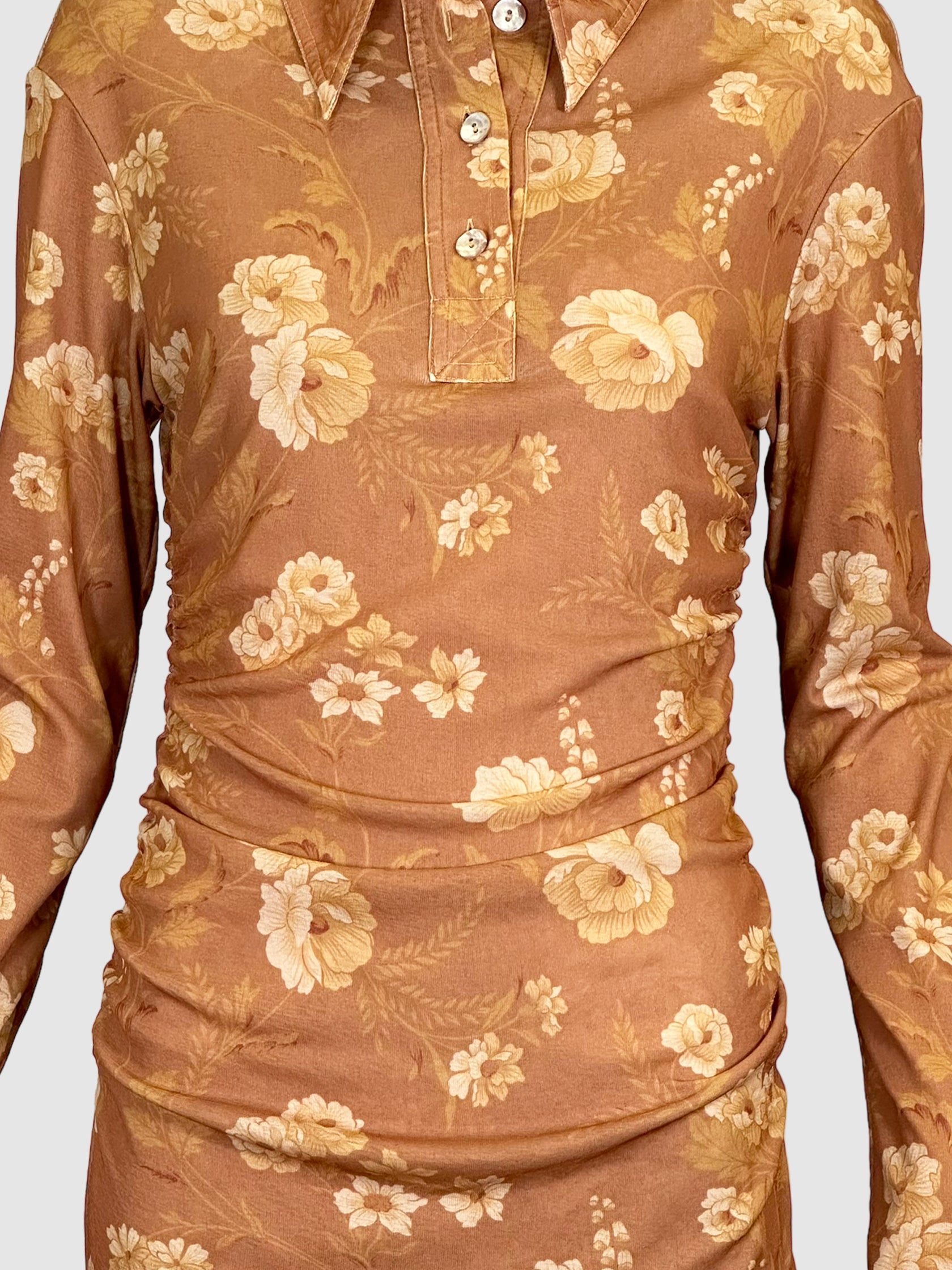 Nanushka Floral Print Midi Dress - Size M