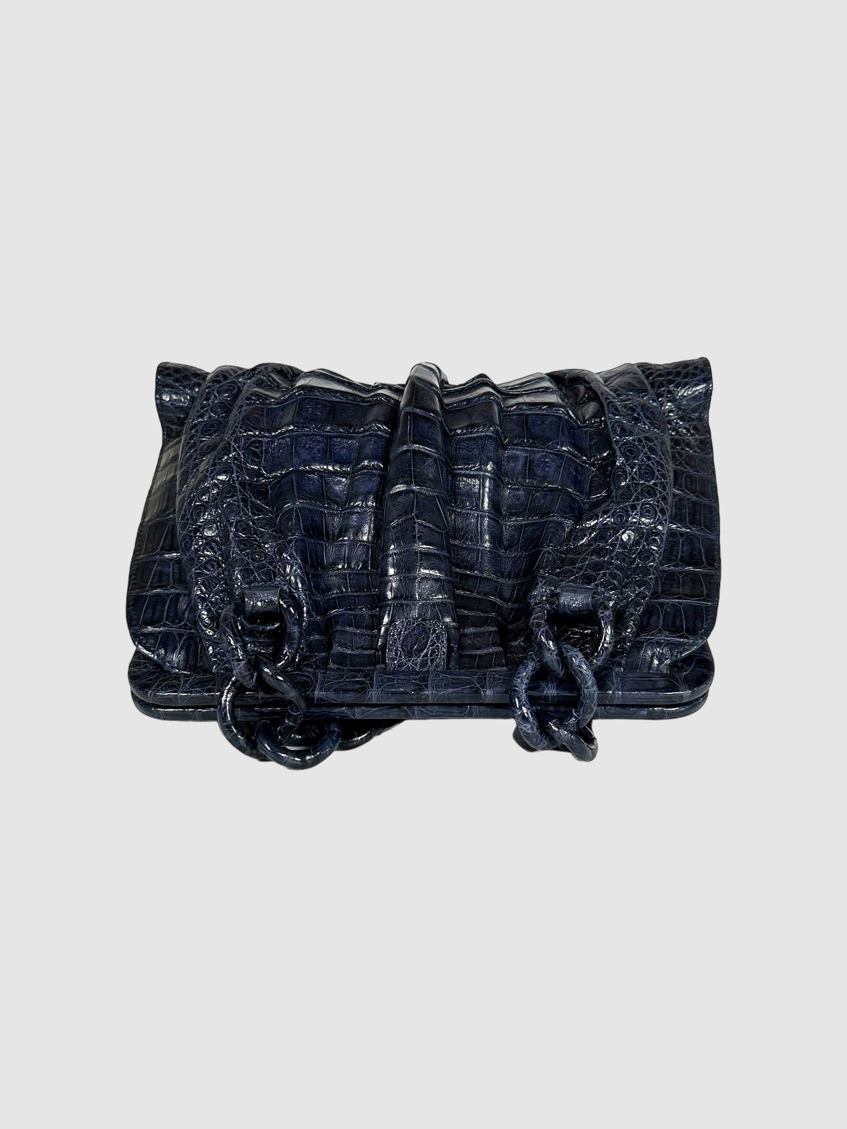 Small Crocodile Hand Bag